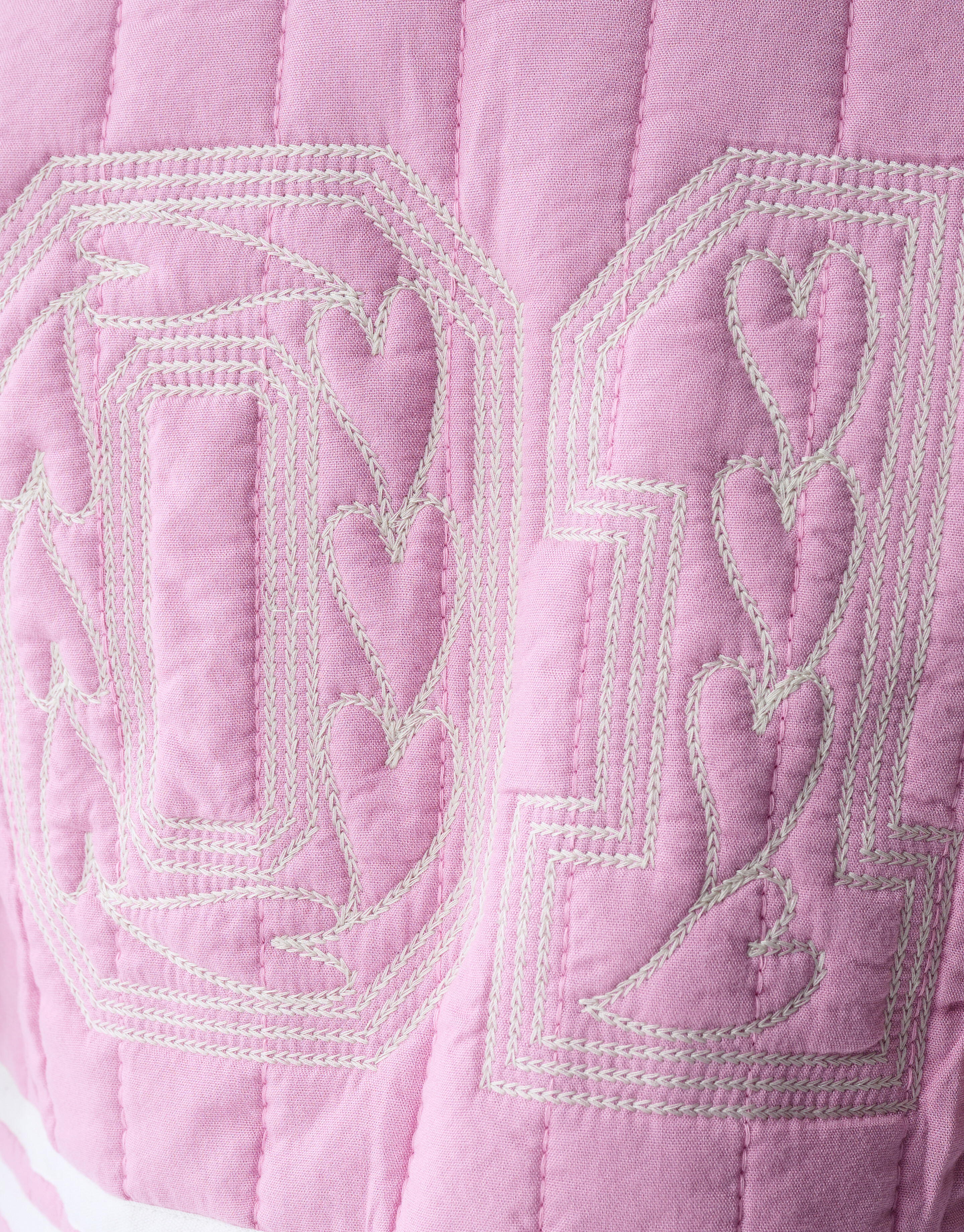 Bestickte Weste Hellrosa SHOEBY GIRLS