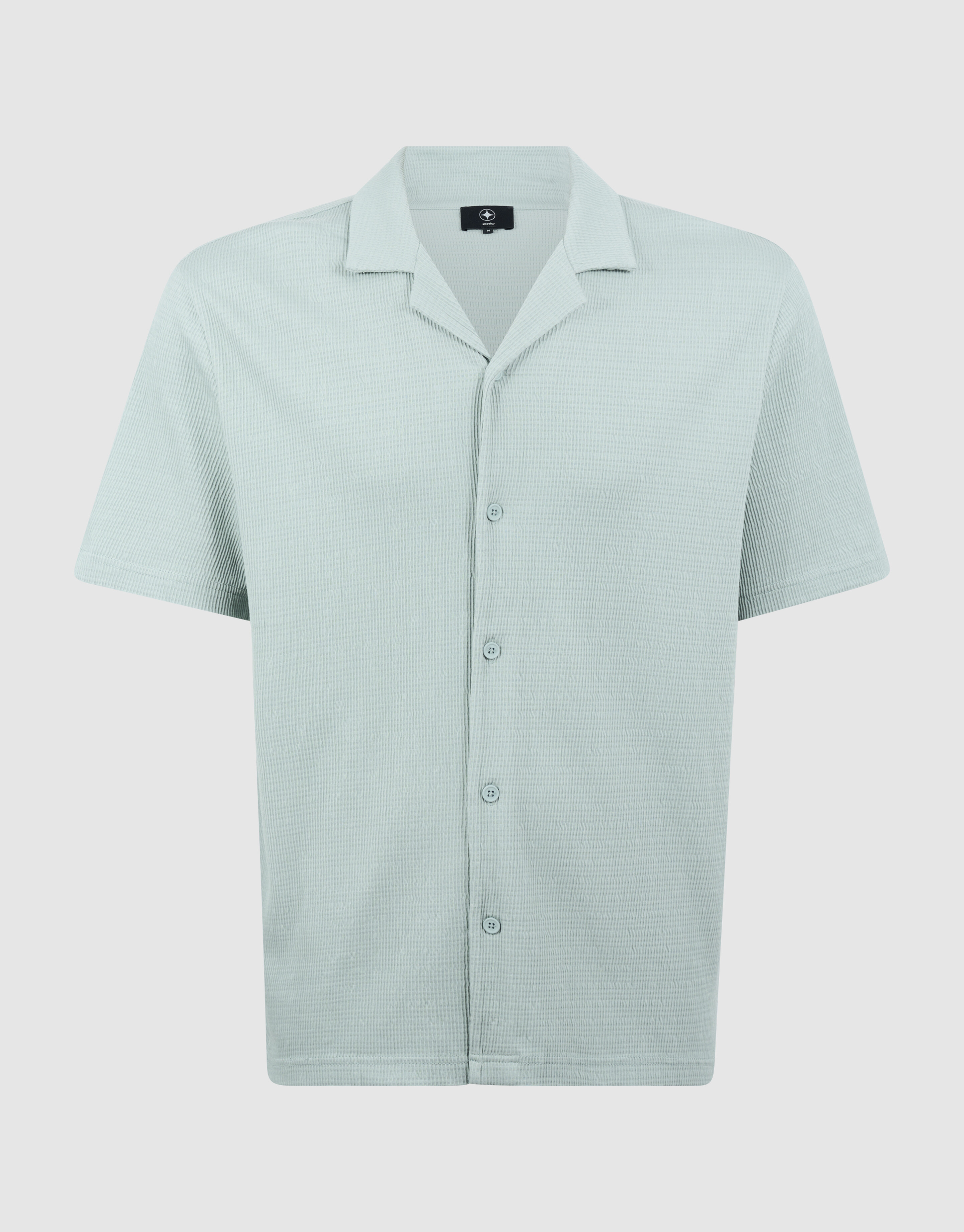 Struktur Overshirt Hellgr&uuml;n SHOEBY MEN