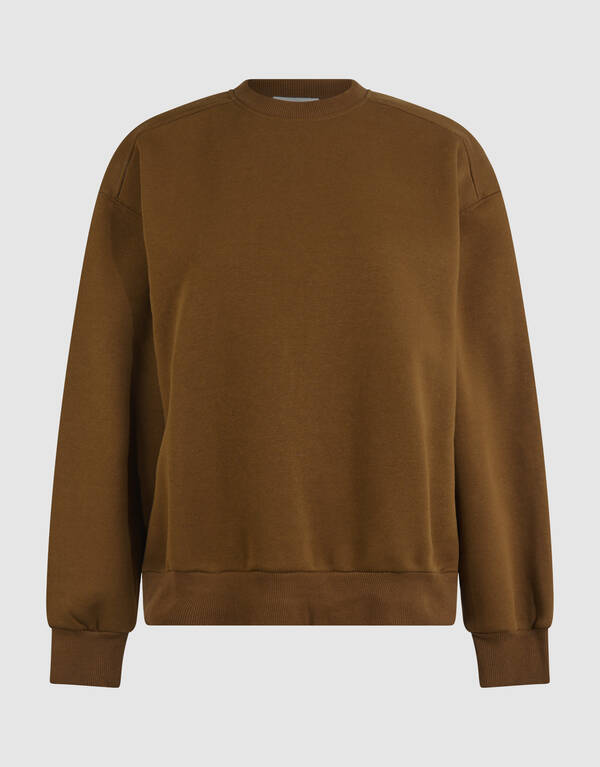 Pullover mit Schn&uuml;rung in Khaki SHOEBY WOMEN