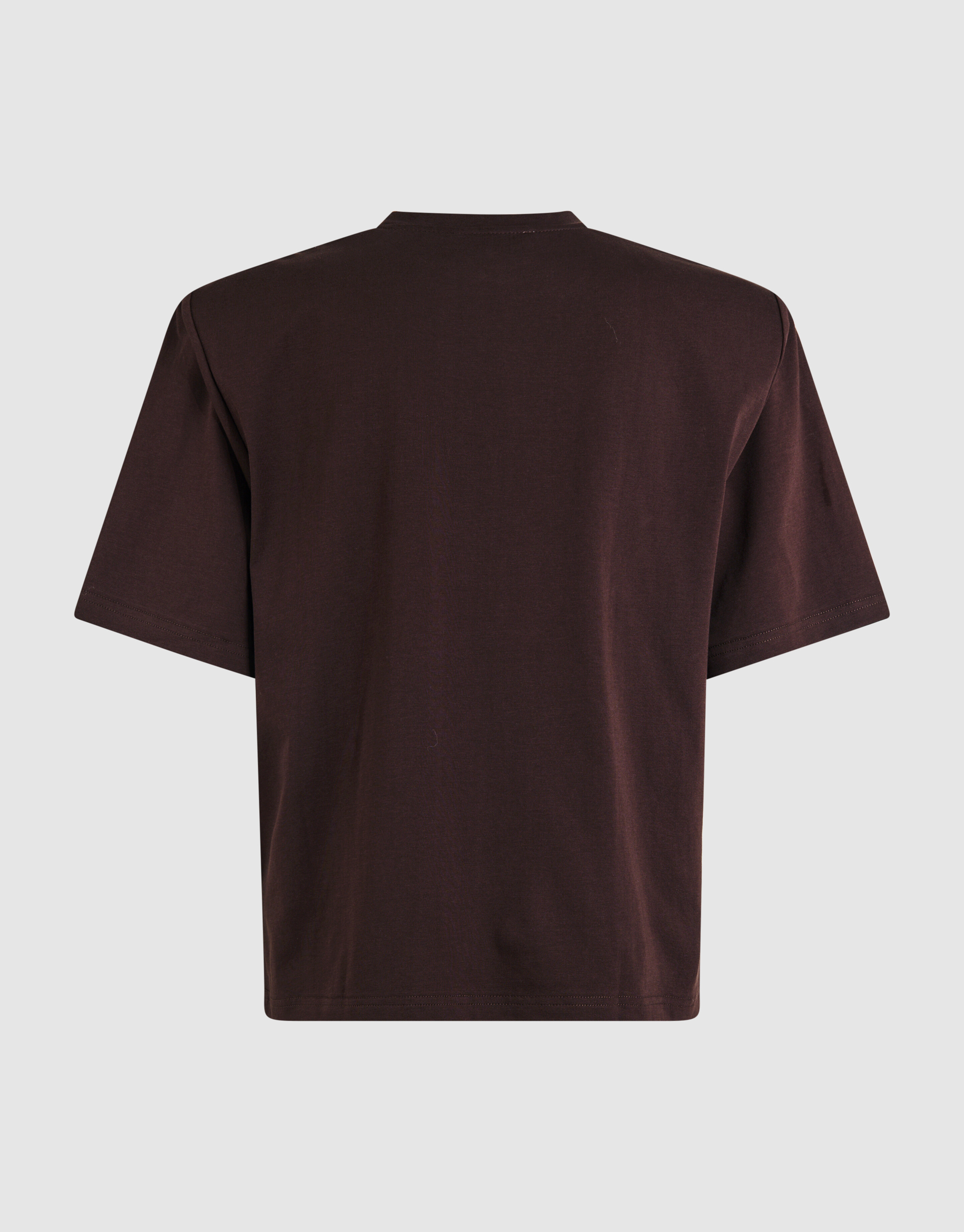 Gepolstertes T-Shirt Dunkelbraun SHOEBY WOMEN