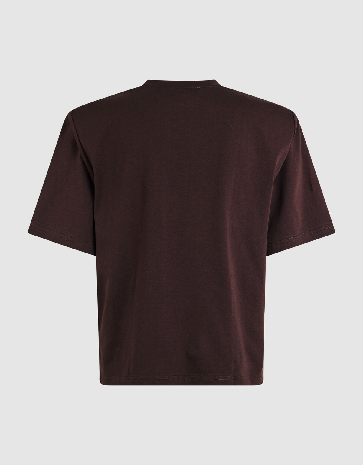 Gepolstertes T-Shirt Dunkelbraun SHOEBY WOMEN