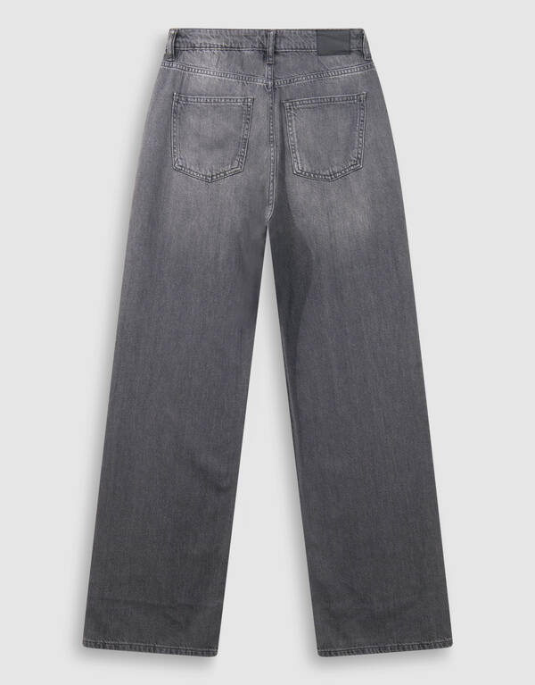 Weit geschnittene Jeans Grau SHOEBY WOMEN