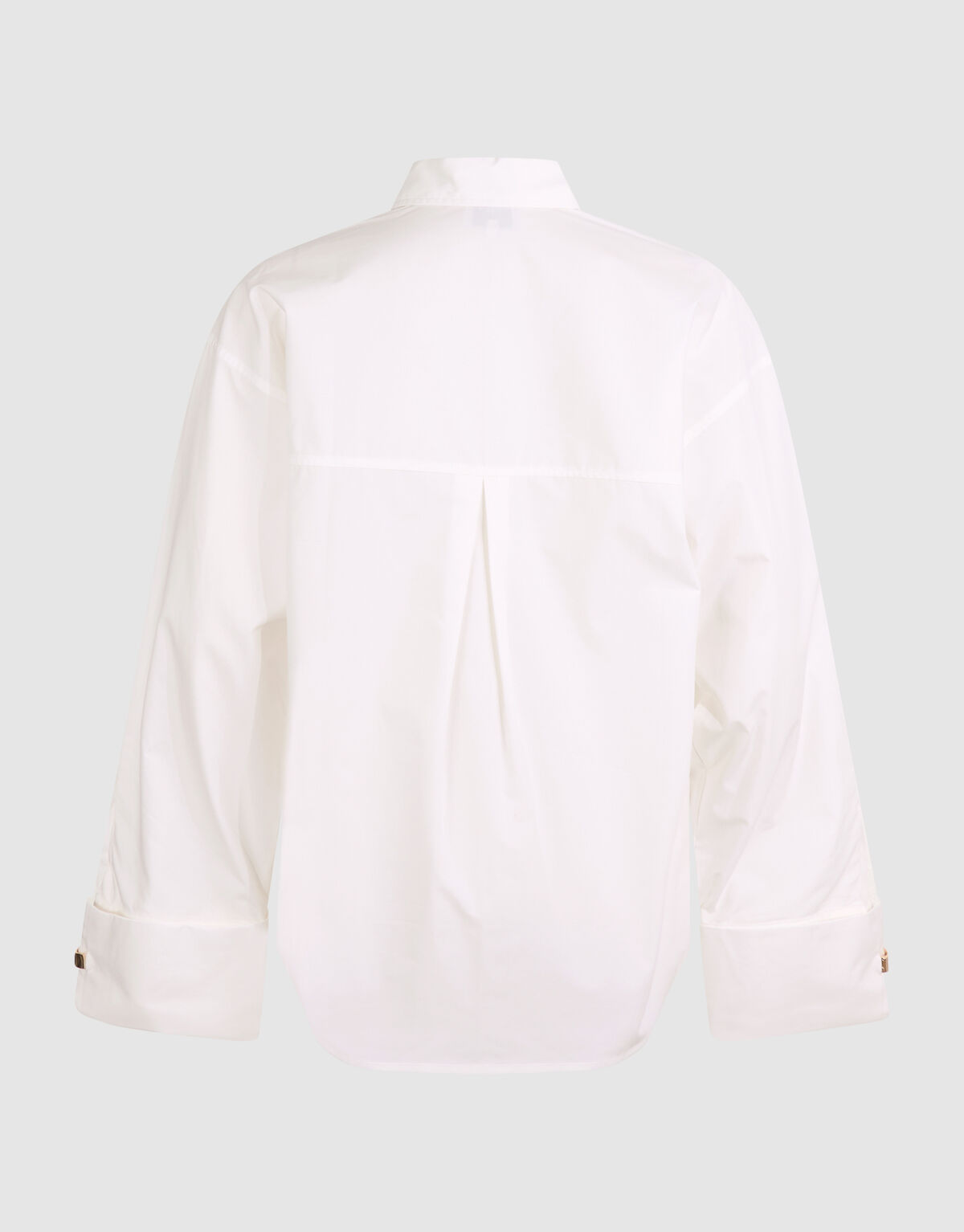 Bluse mit Ringmanschetten Wei&szlig; SHOEBY WOMEN