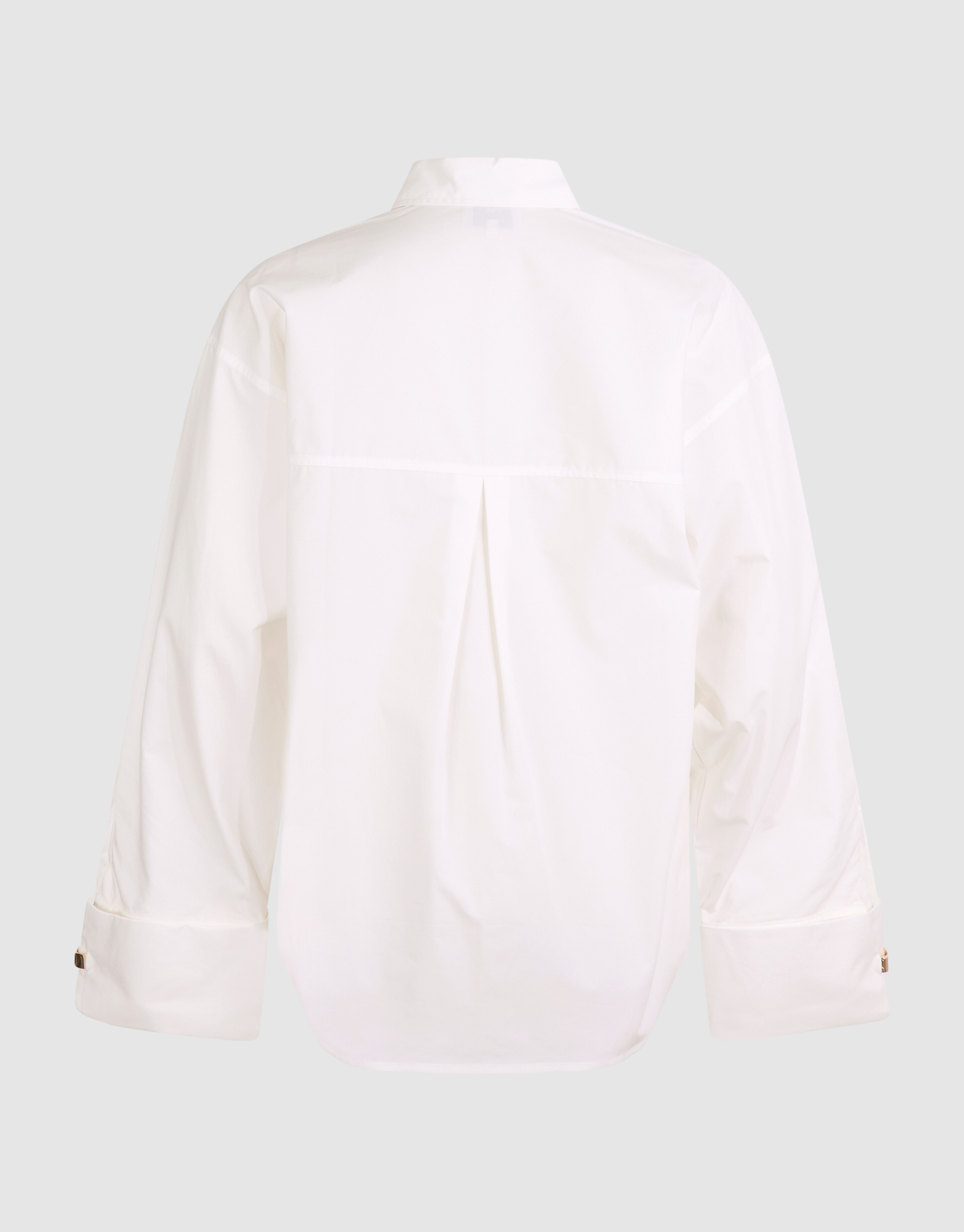 Bluse mit Ringmanschetten Wei&szlig; SHOEBY WOMEN