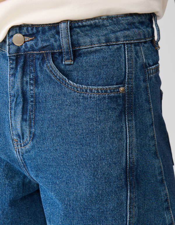 Denim Short Donkerblauw SHOEBY WOMEN