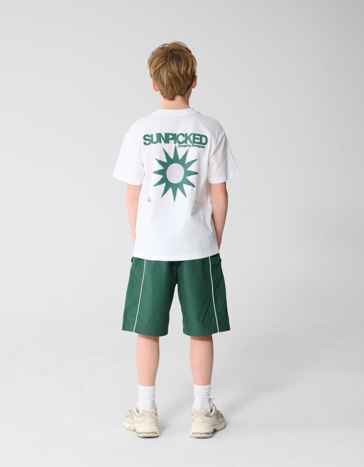 Sunpicked Artwork T-Shirt Wei&szlig; SHOEBY BOYS