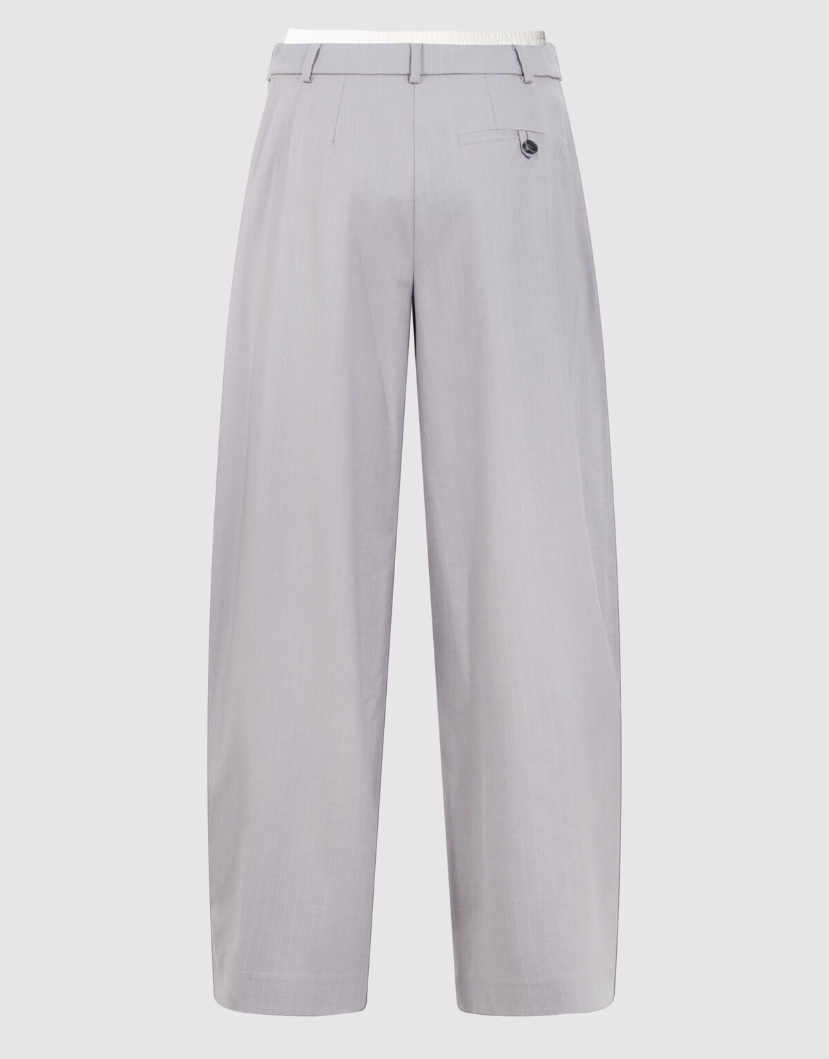 Pinstripe Barrel Fit Hose Hellgrau SHOEBY WOMEN