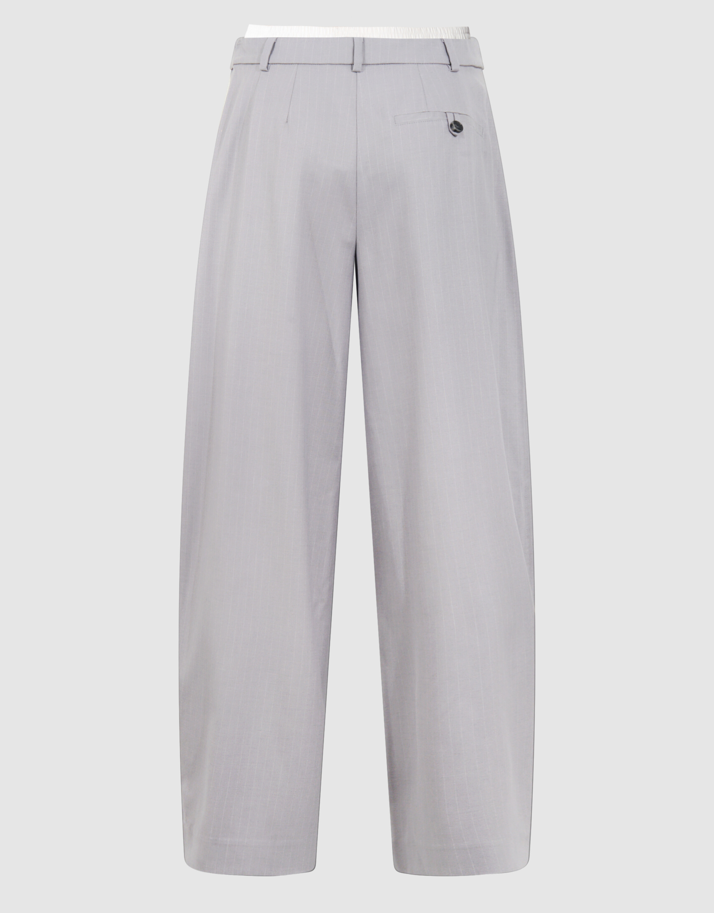 Pinstripe Barrel Fit Hose Hellgrau SHOEBY WOMEN