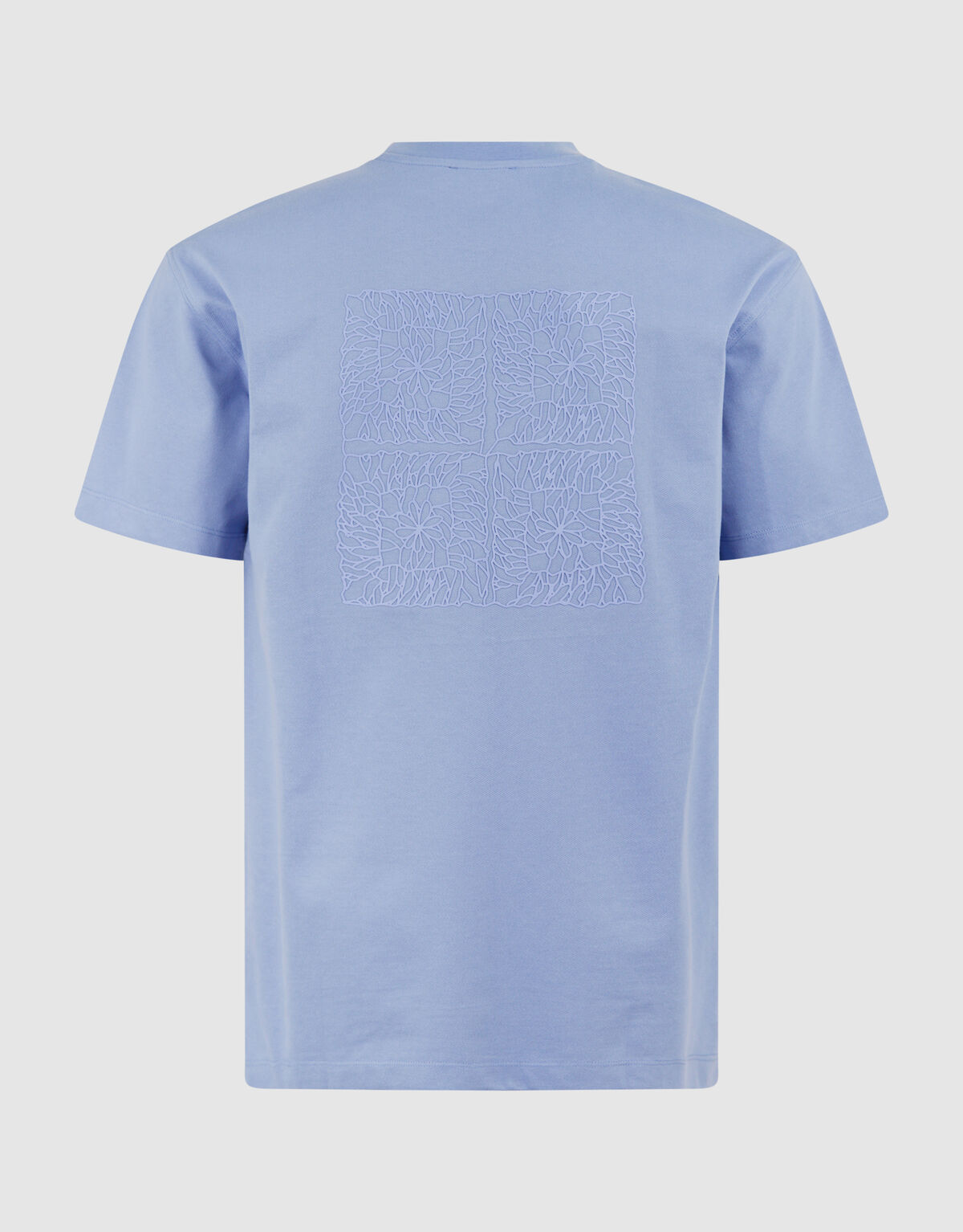 Gehäkeltes T-shirt Hellblau SHOEBY MEN