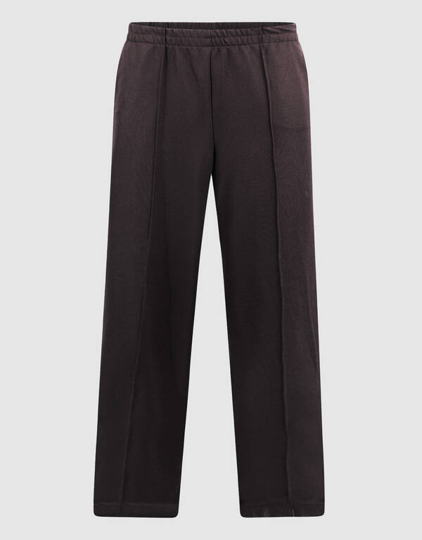 Basic Hose mit weitem Bein Dunkelbraun SHOEBY WOMEN