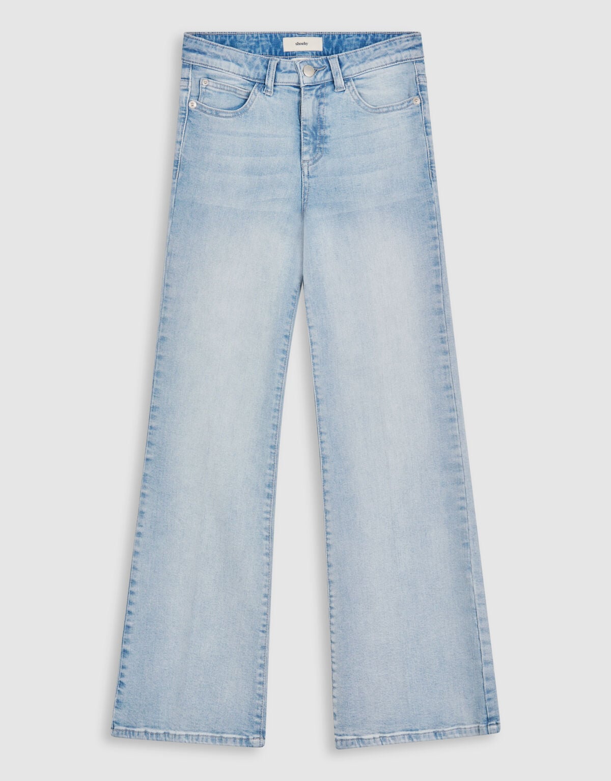 Flared Fit Jeans gebleicht SHOEBY GIRLS