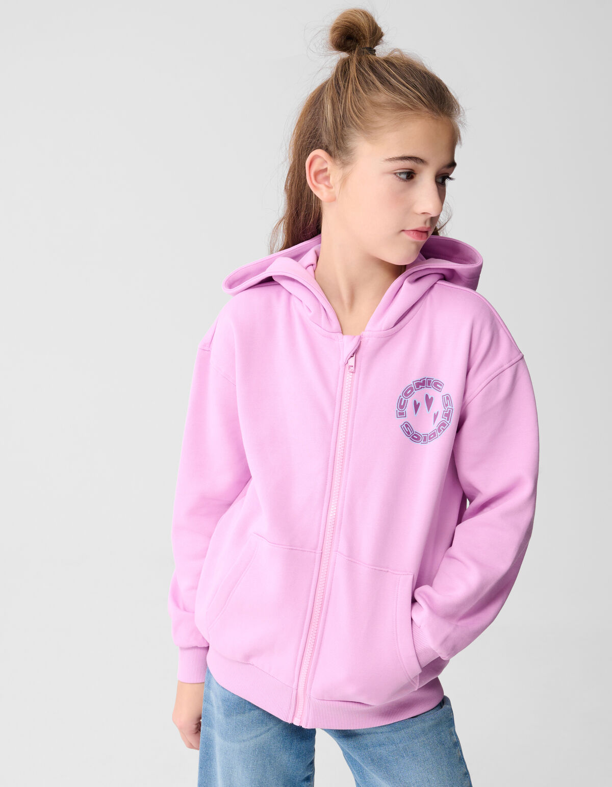 Herz-Kunstwerk-Weste Rosa SHOEBY GIRLS