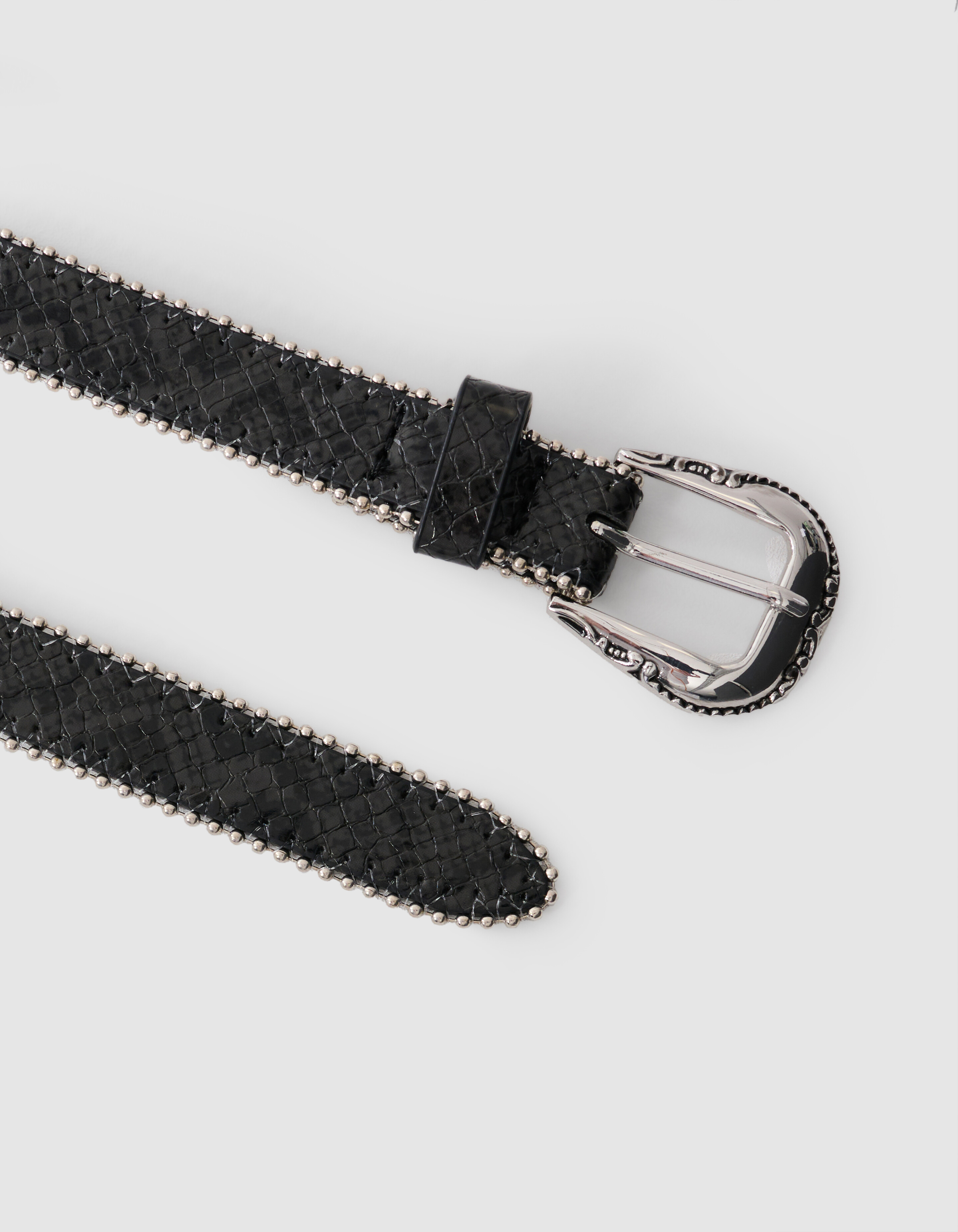 Croco Riem Dunkelgrau SHOEBY ACCESSOIRES