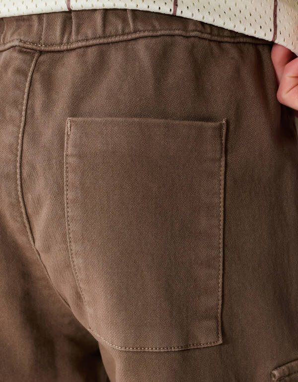 Lockere Cargo-Hose in Taupe SHOEBY BOYS