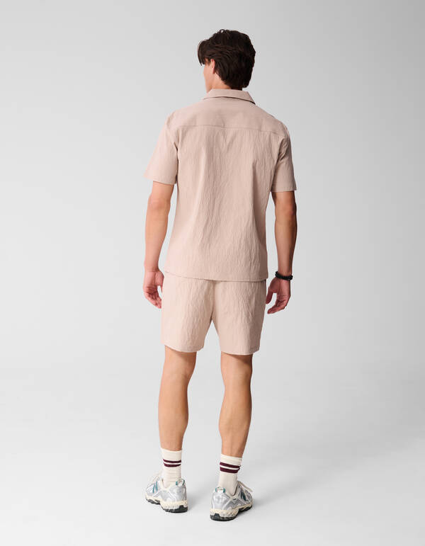 Textur Shirt Sand SHOEBY MEN