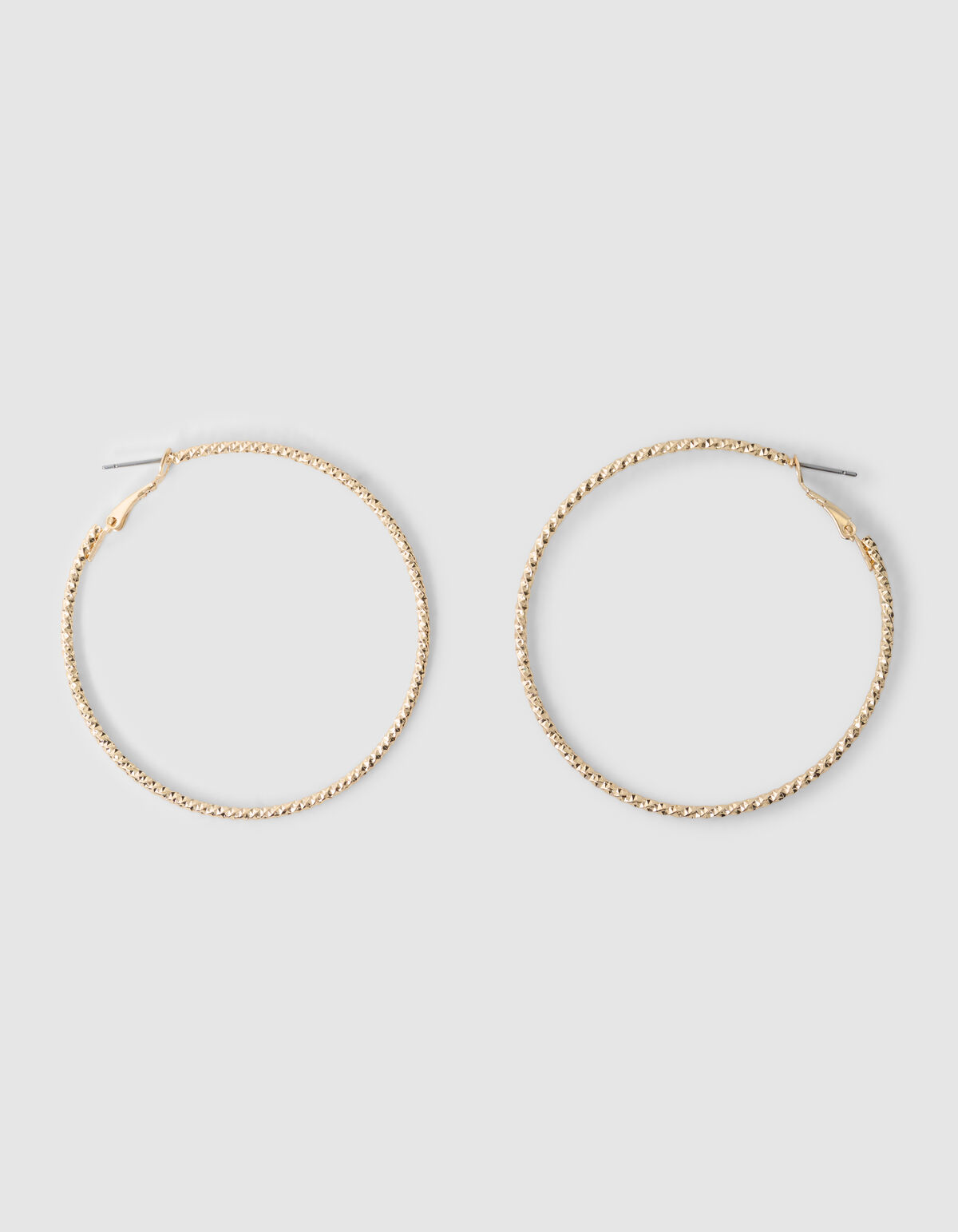 Klassische Creolen Gold SHOEBY ACCESSOIRES