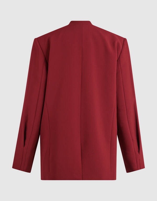 Oversized Blazer Dunkelrot SHOEBY WOMEN
