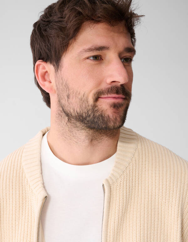 Strickjacke Sand SHOEBY MEN