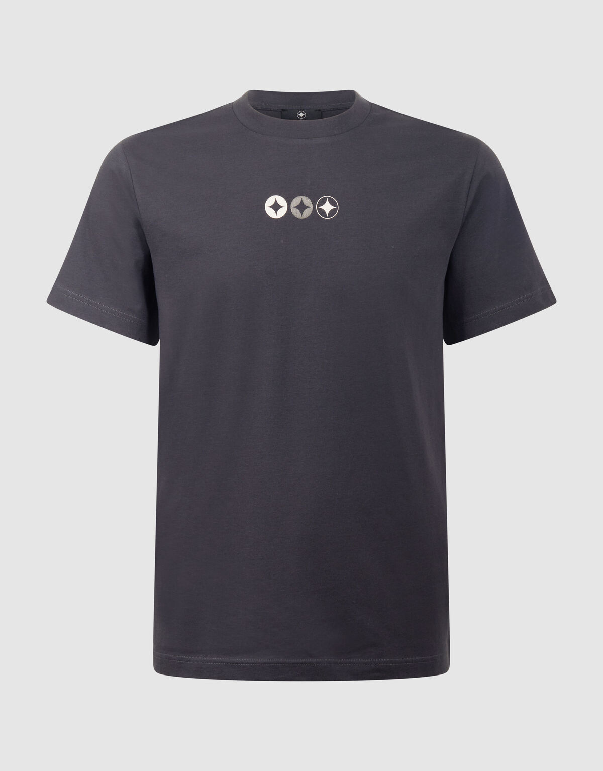 Spark Logo T-Shirt in Dunkelgrau SHOEBY MEN