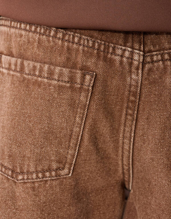 Heart Denim Skort Braun SHOEBY GIRLS