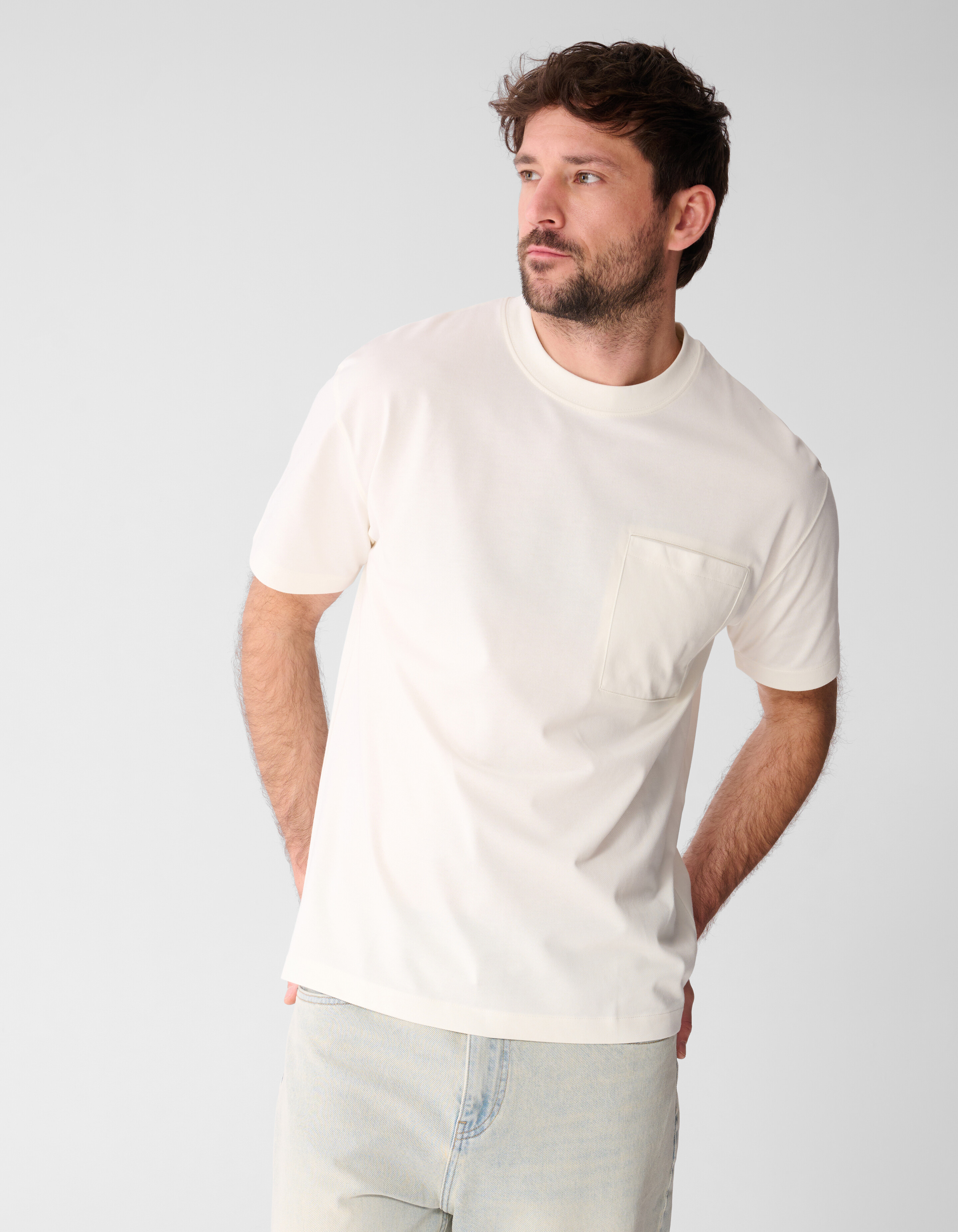 Pocket T-Shirt Off-White SHOEBY MEN