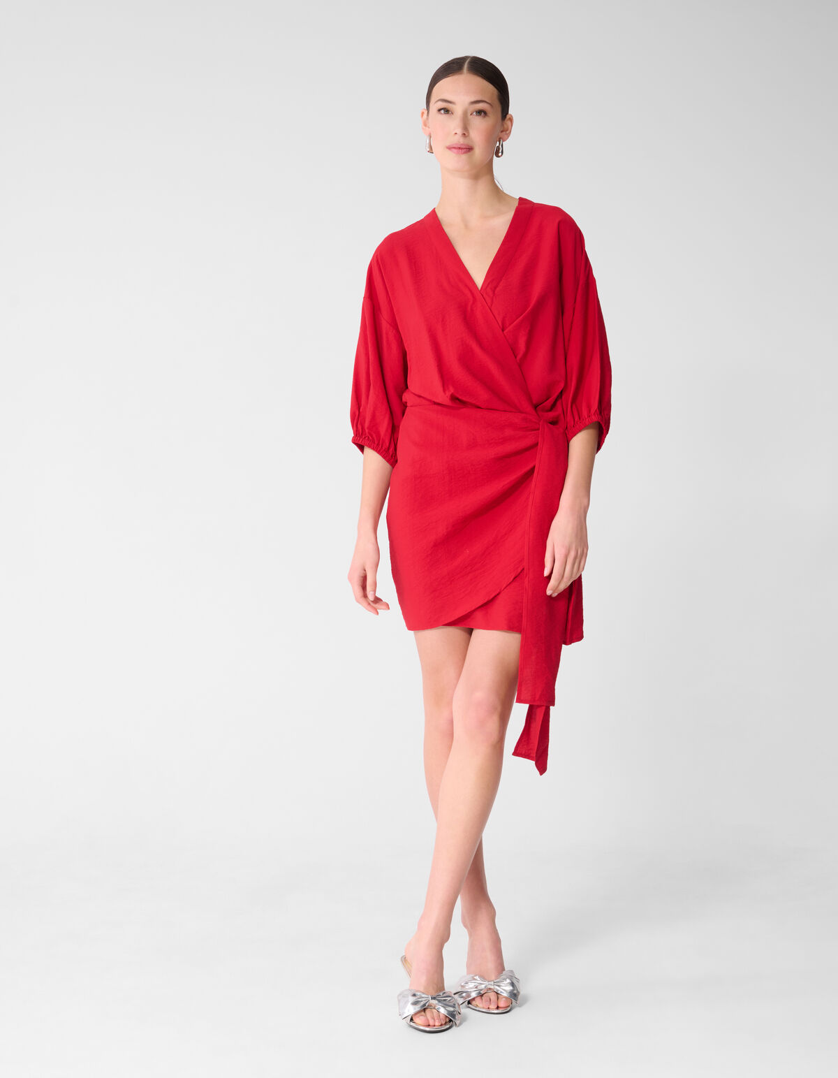 Mini Wickelkleid Rot SHOEBY WOMEN