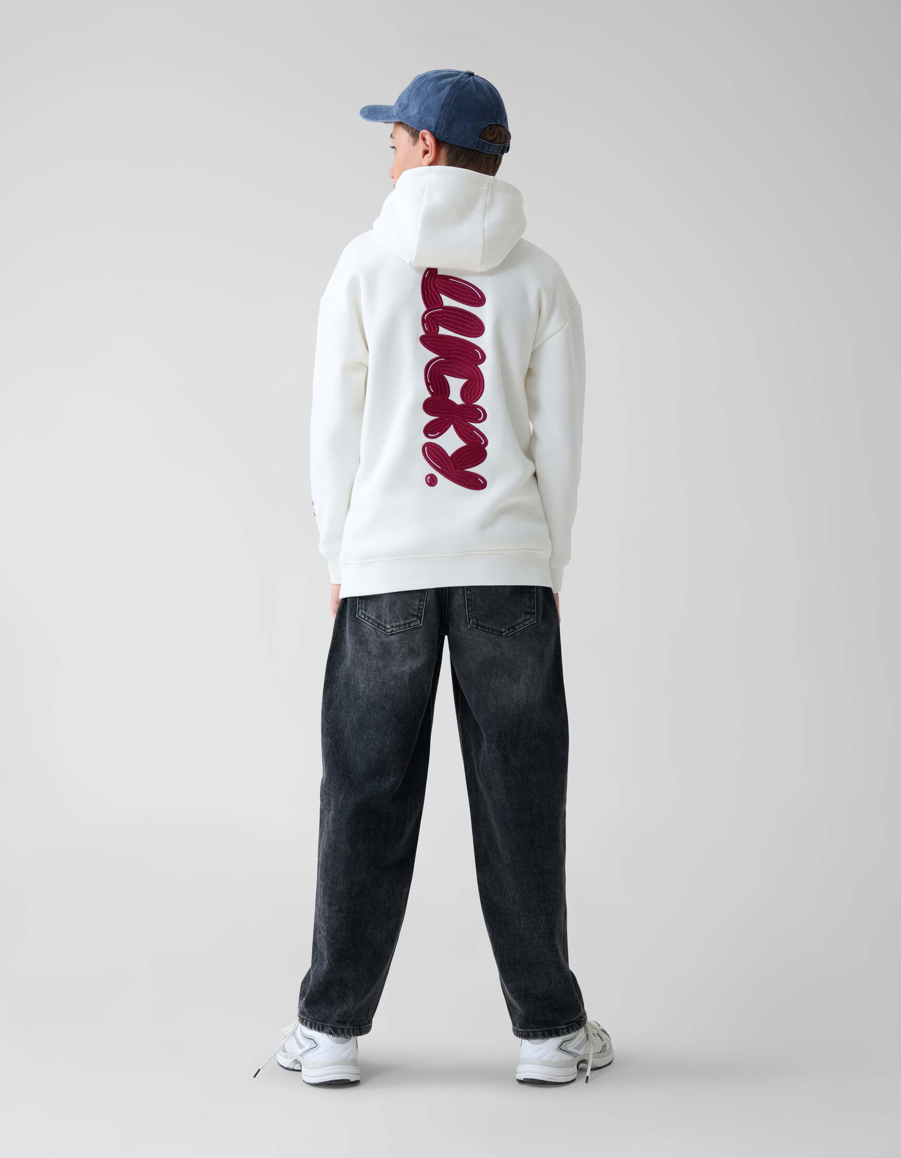 Lucky Hoodie Off-white SHOEBY BOYS