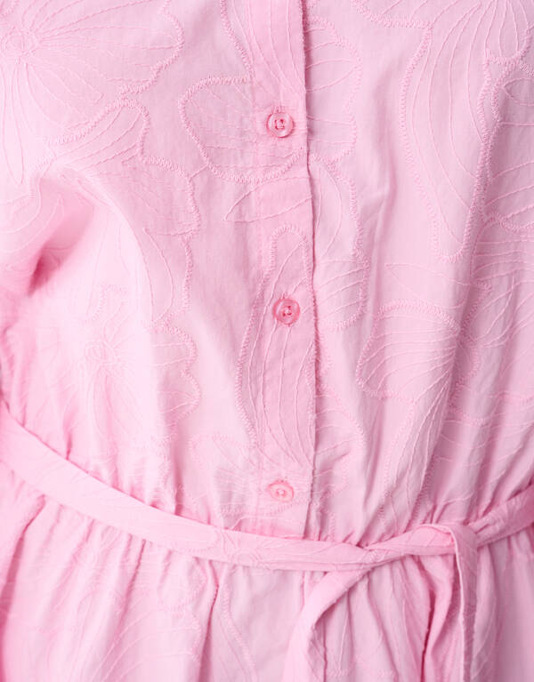 Blumenkordel-Minikleid Rosa SHOEBY WOMEN