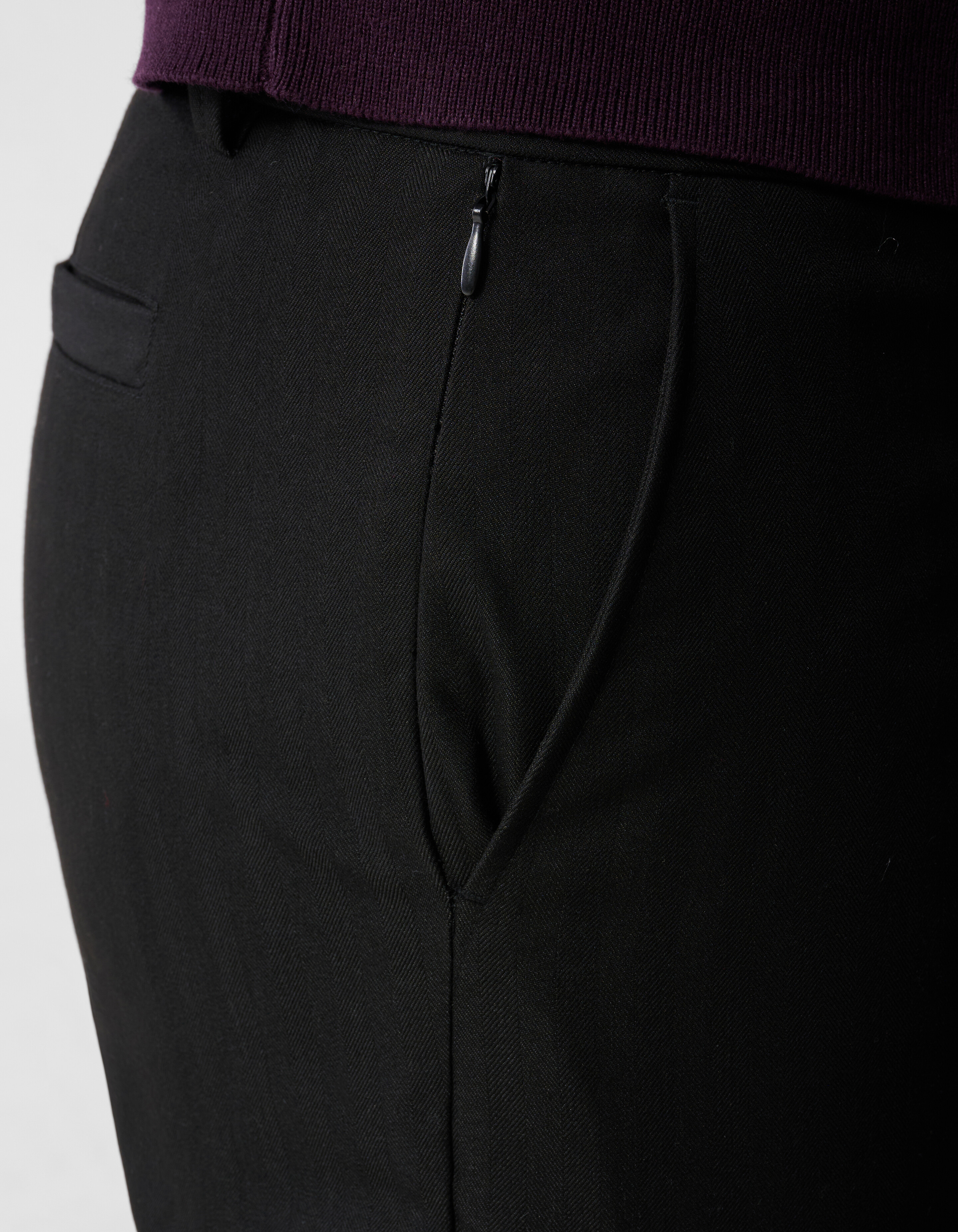 Straight Fit Hose Schwarz SHOEBY MEN