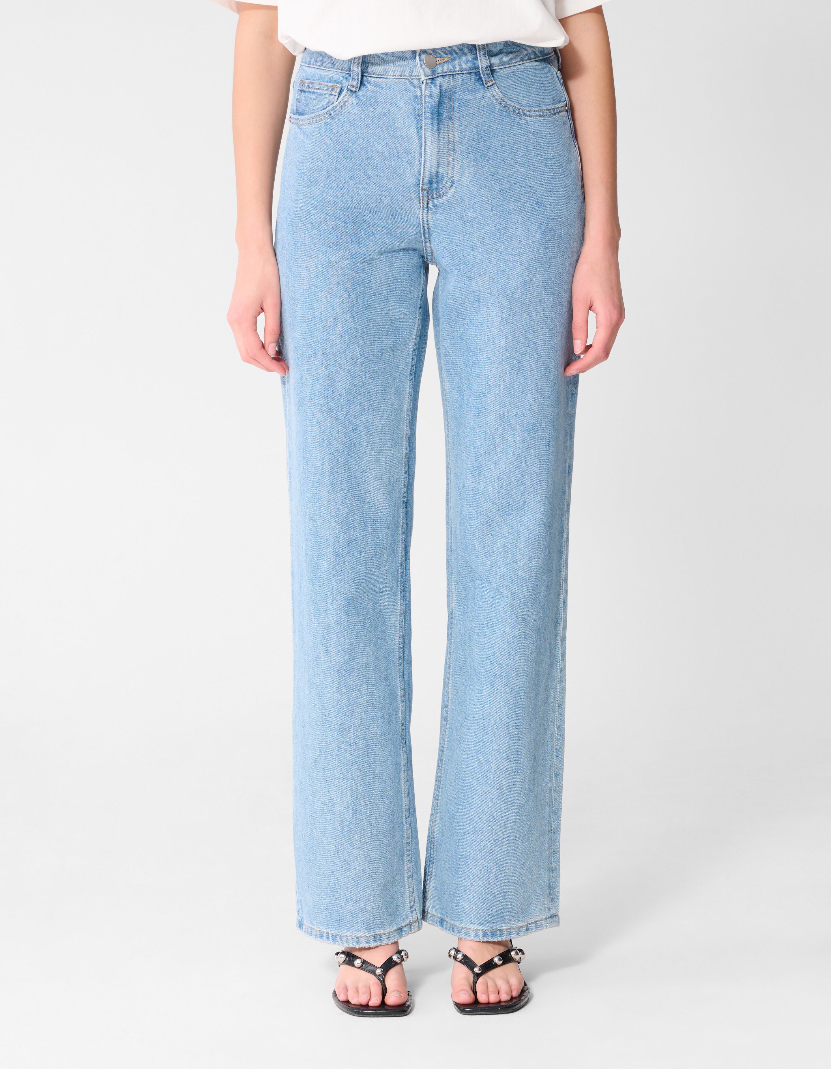 Jeans mit weitem Bein Mediumstone SHOEBY WOMEN