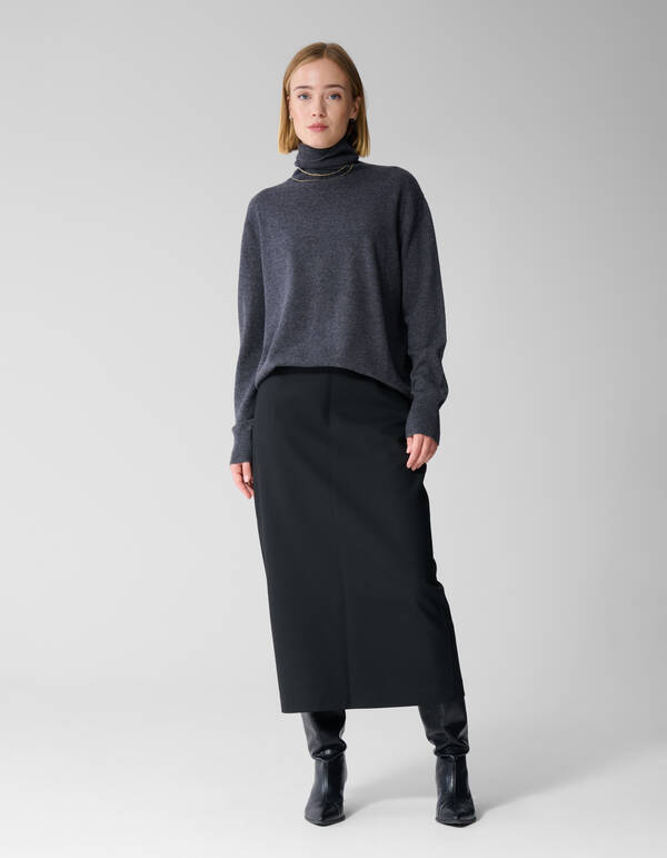 Pencil Maxirock in Schwarz By Lonneke SHOEBY WOMEN