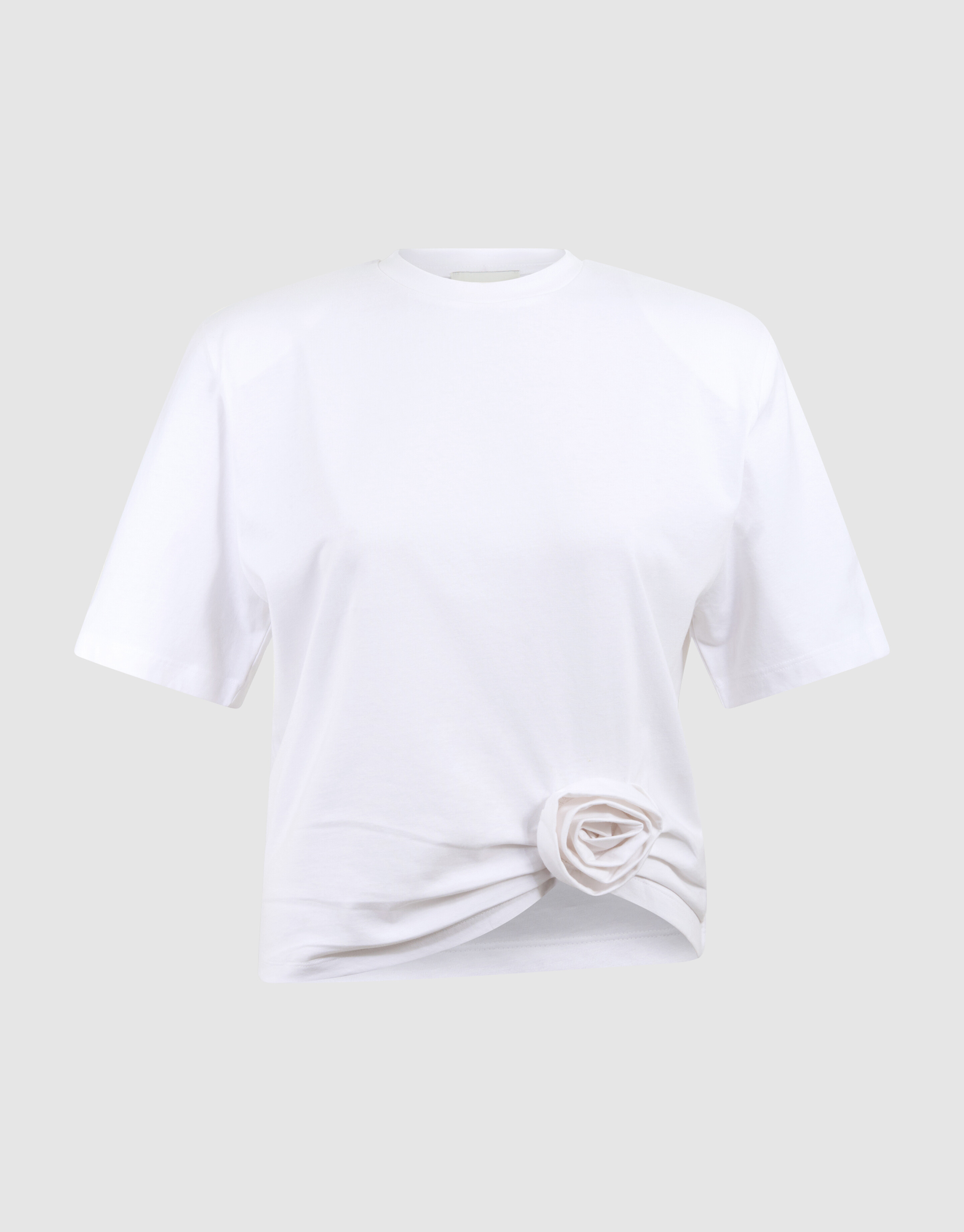 Blumen-T-Shirt Wei&szlig; SHOEBY WOMEN