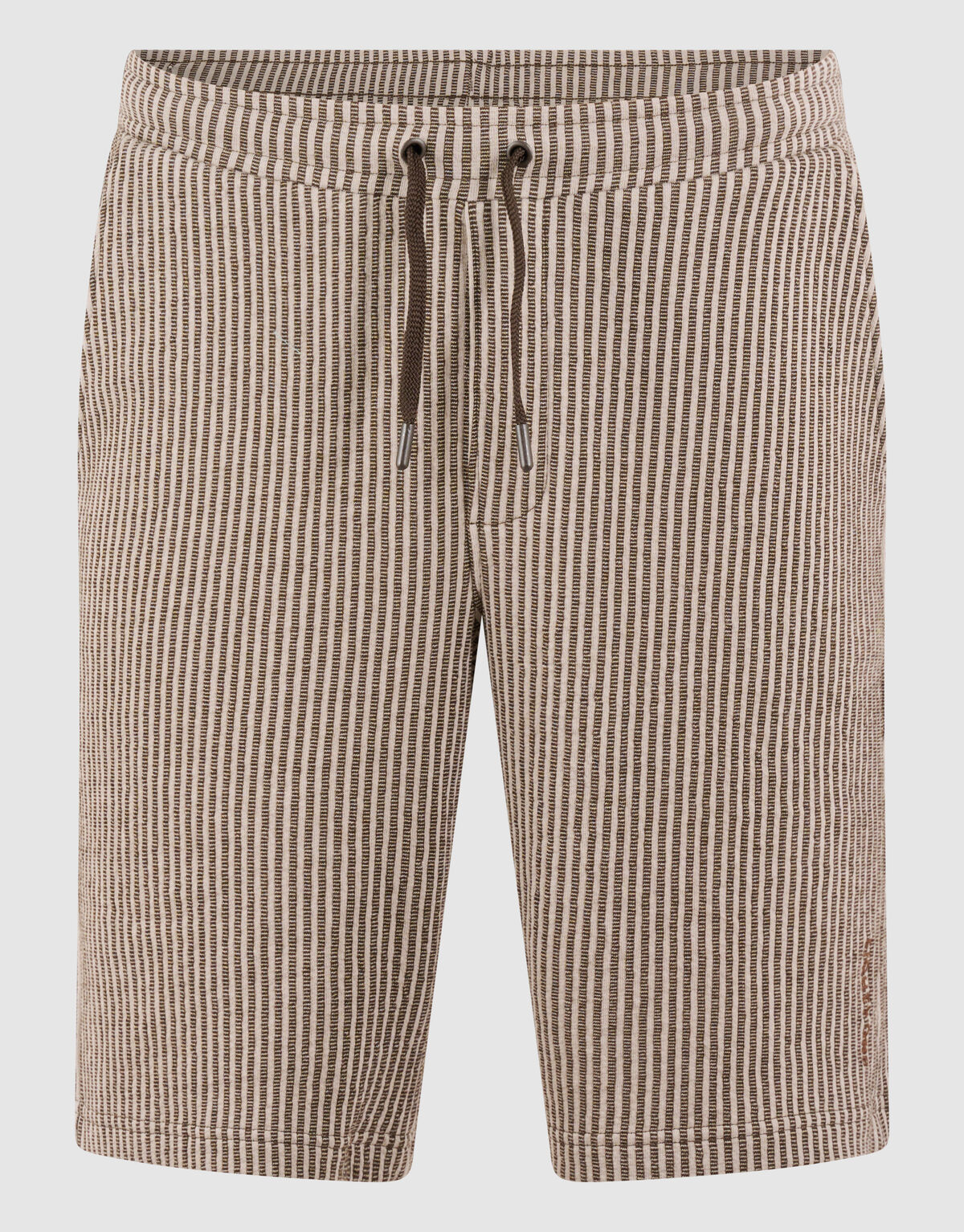 Seersucker-Shorts, Braun SHOEBY MEN