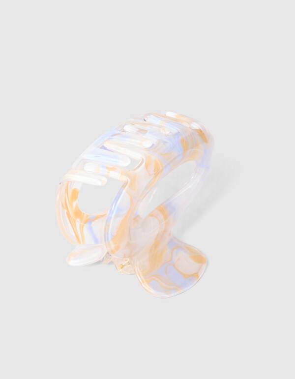 Bulky Haarspange Orange/Blau SHOEBY ACCESSOIRES