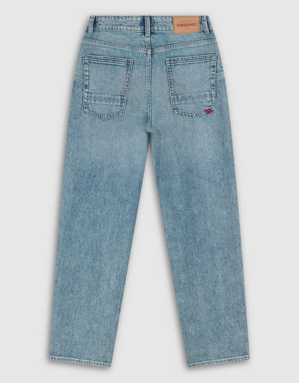 Embleem Relaxed Fit Jeans Blau SHOEBY BOYS