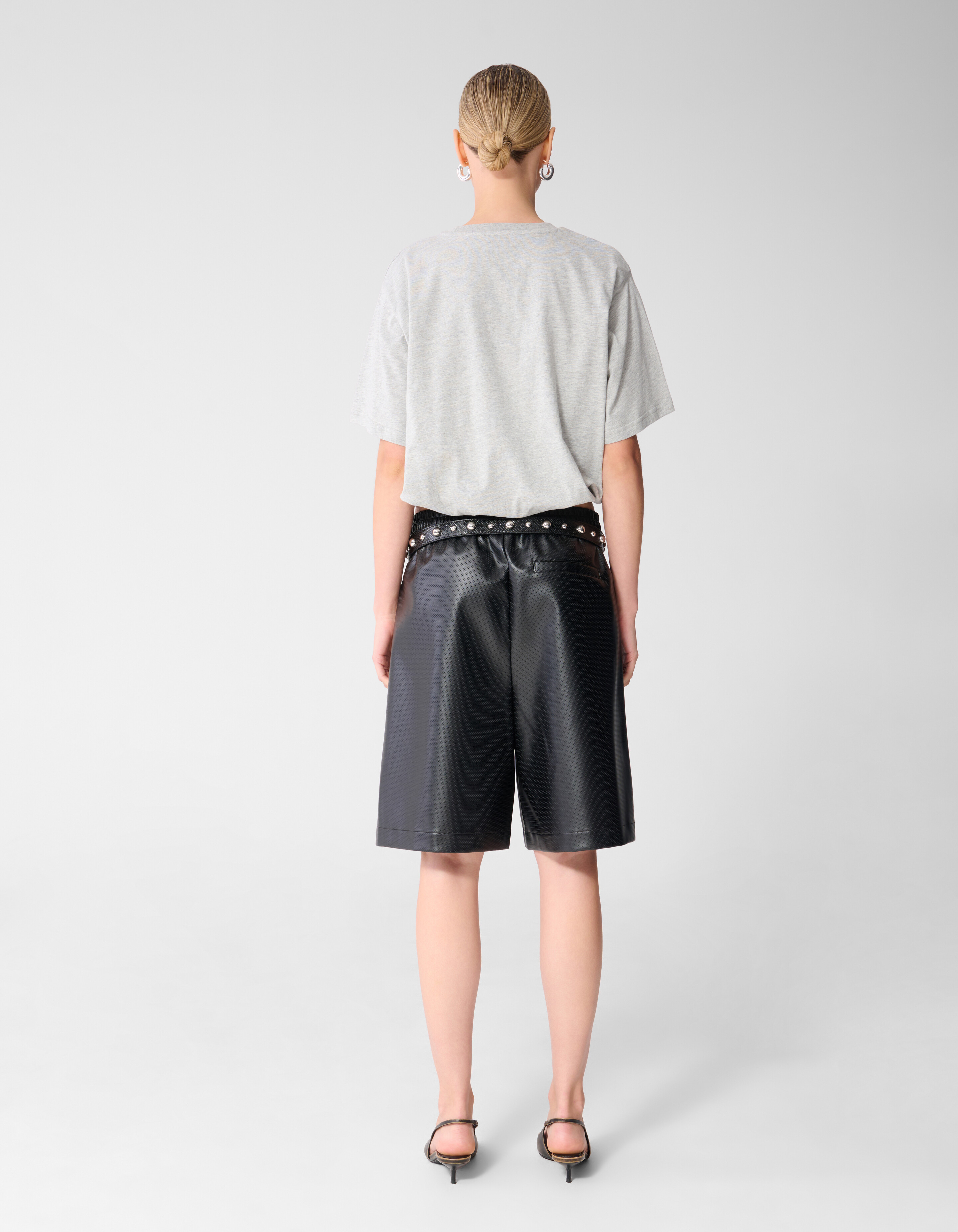 Oversized Ballon-T-Shirt Hellgrau SHOEBY WOMEN