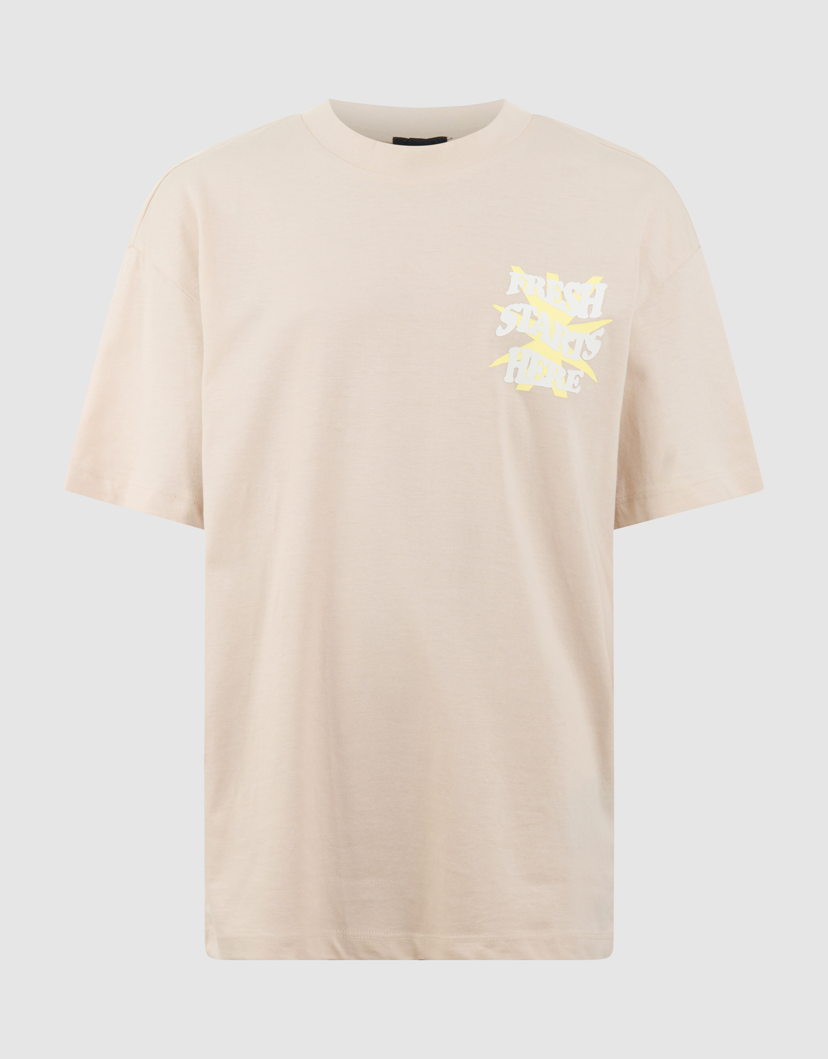 Fresh Artwork T-Shirt Beige SHOEBY BOYS