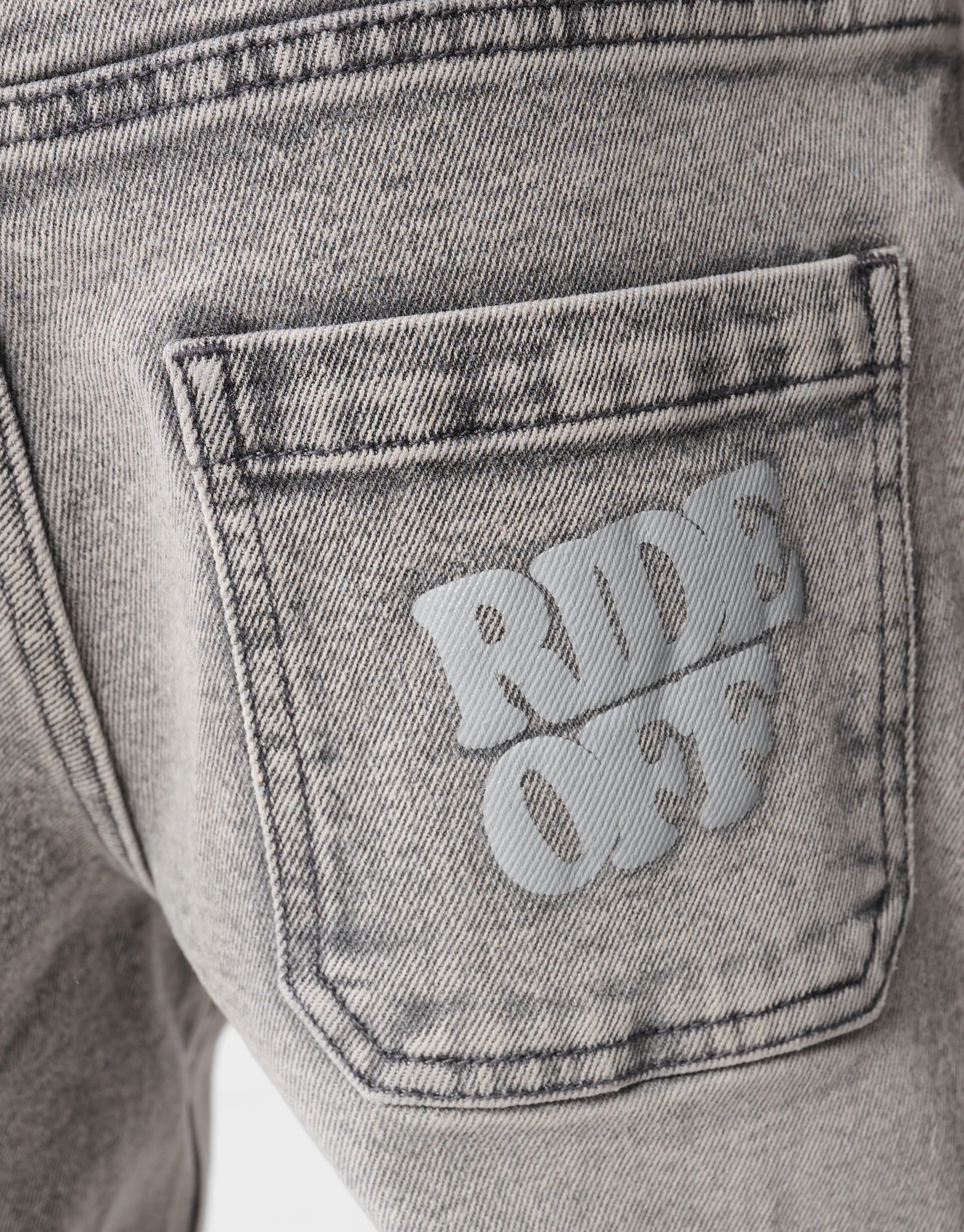 Straight-Fit-Jeans Grau SHOEBY BOYS