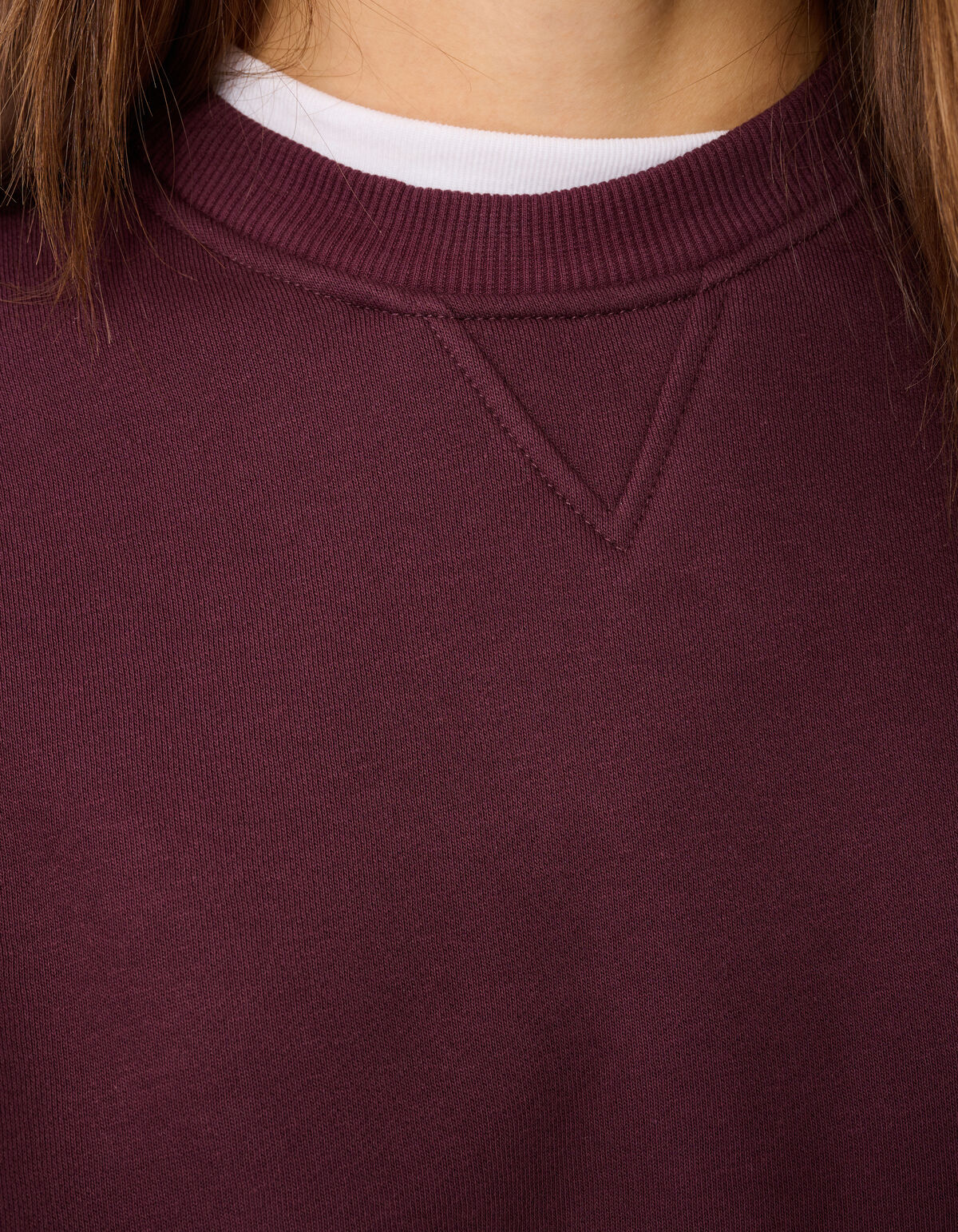 Pullover mit weiten &Auml;rmeln, dunkelrot SHOEBY WOMEN