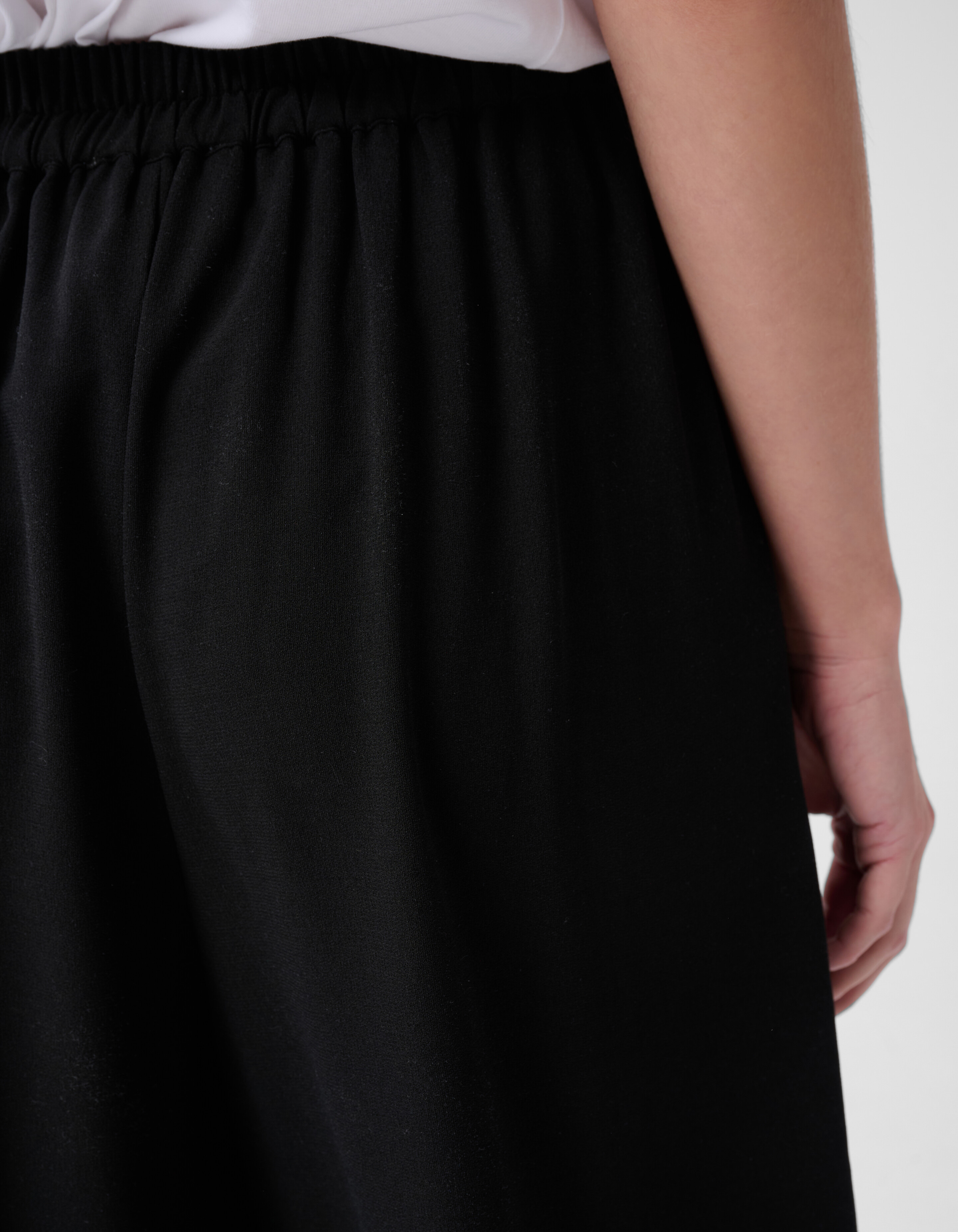 Crepe Wide Leg Trousers Black von Lonneke SHOEBY WOMEN