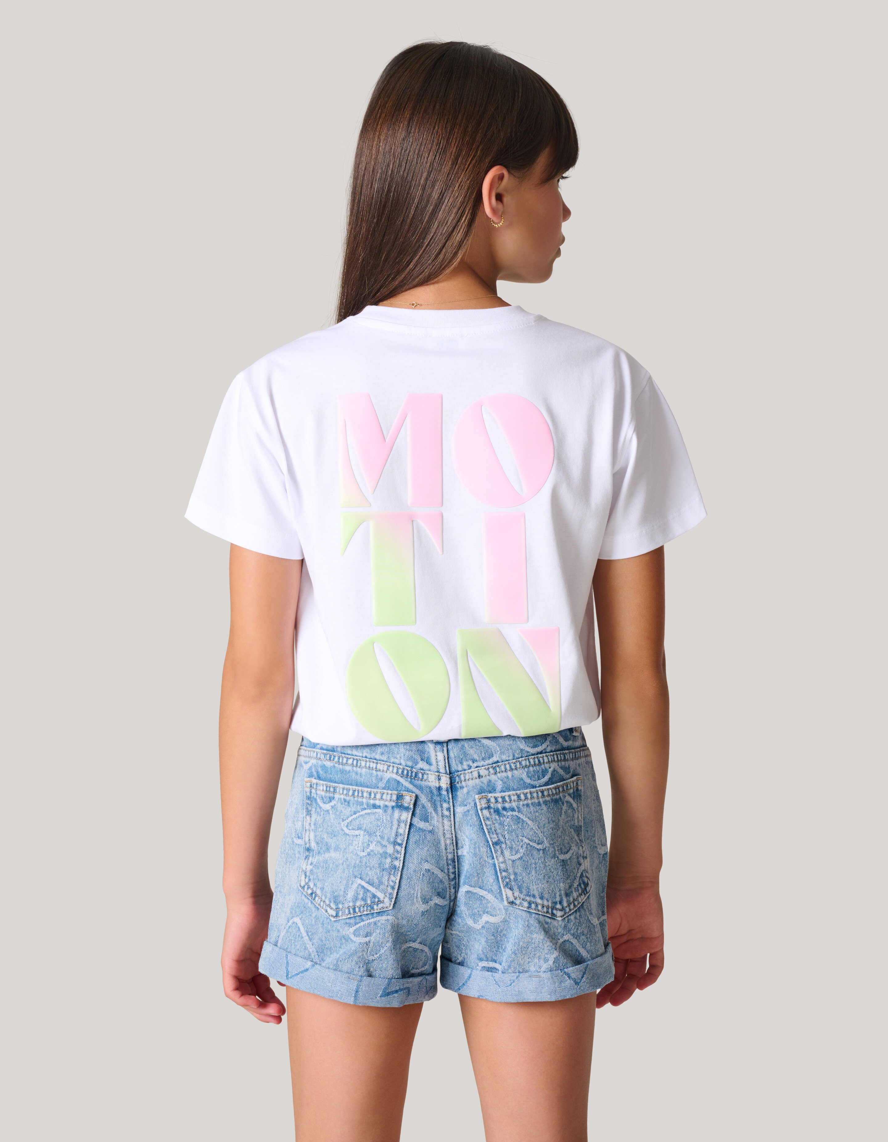 Artwork T-shirt Weiß SHOEBY GIRLS