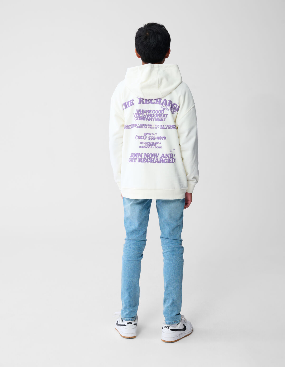 Tapered Fit Jeans Hellblau SHOEBY BOYS