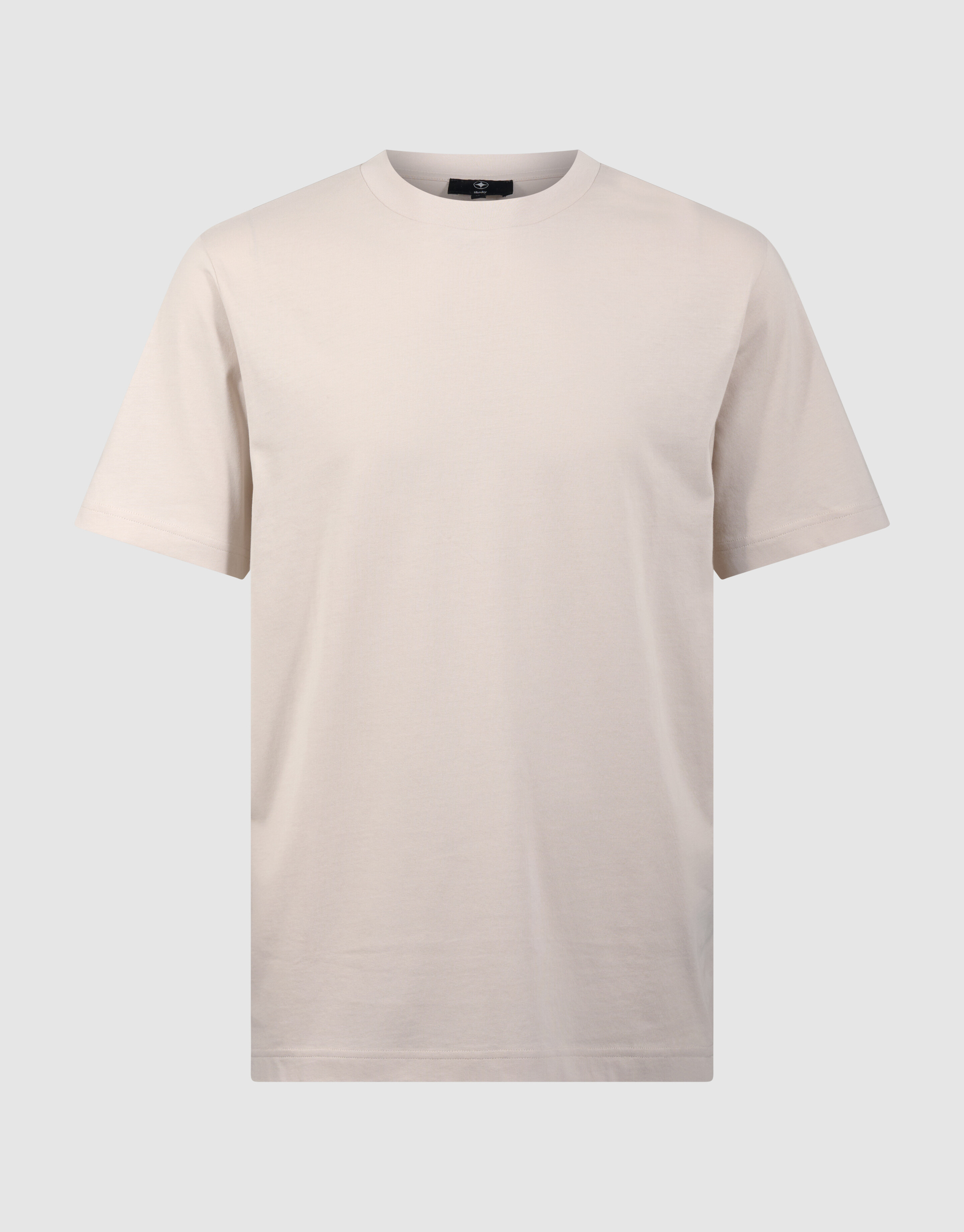 Logo-Kreis-Kunstwerk T-Shirt Sand SHOEBY MEN