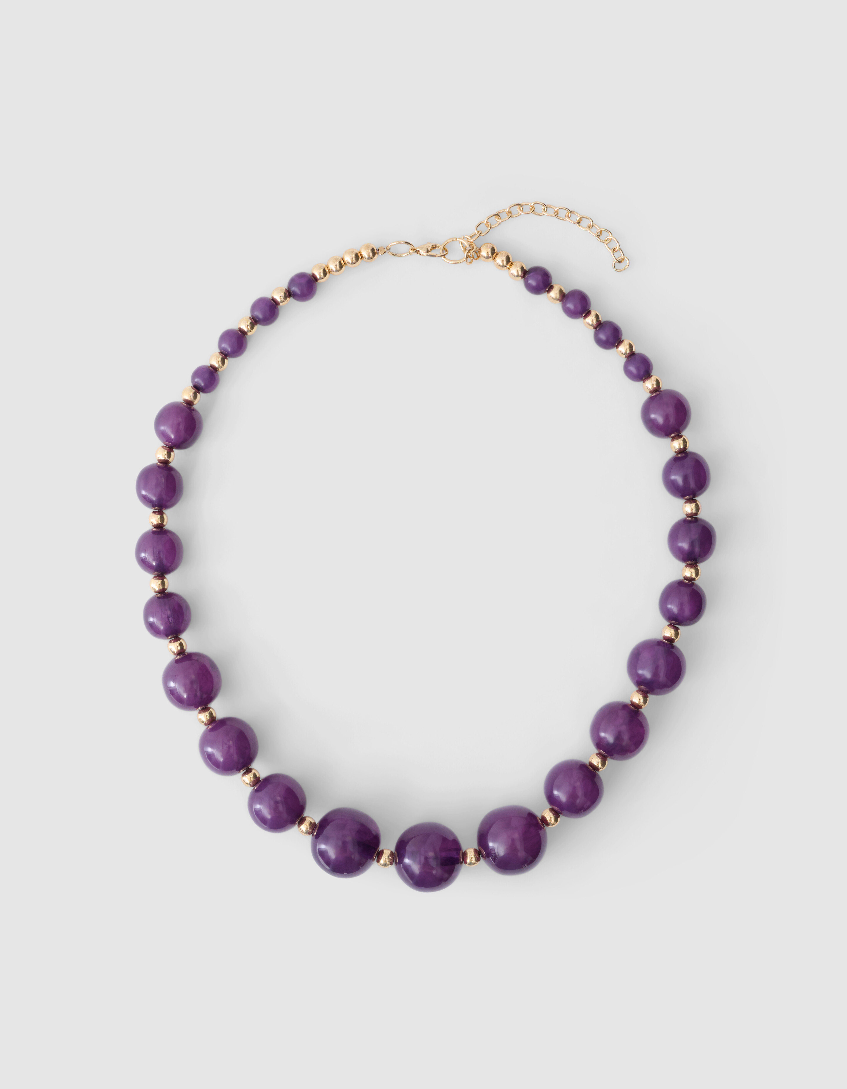 Perlenkette Dunkelviolett SHOEBY WOMEN