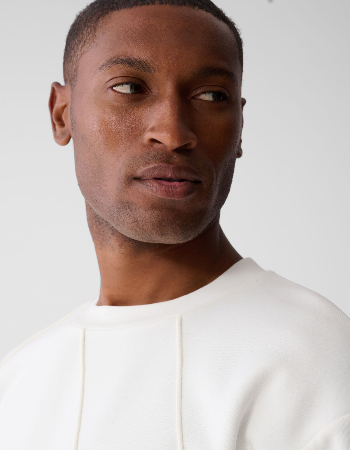 Cord Artwork Pullover Off White SHOEBY MEN
