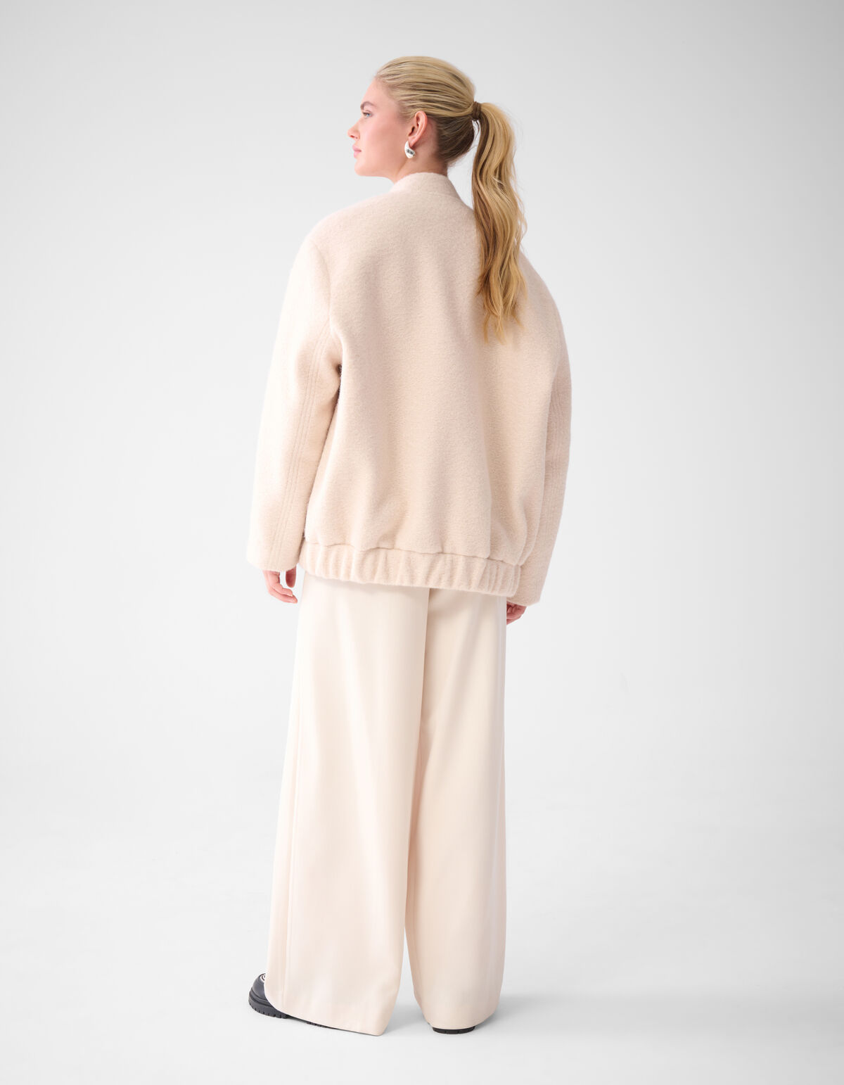 Teddy Bomber Off-white SHOEBY WOMEN