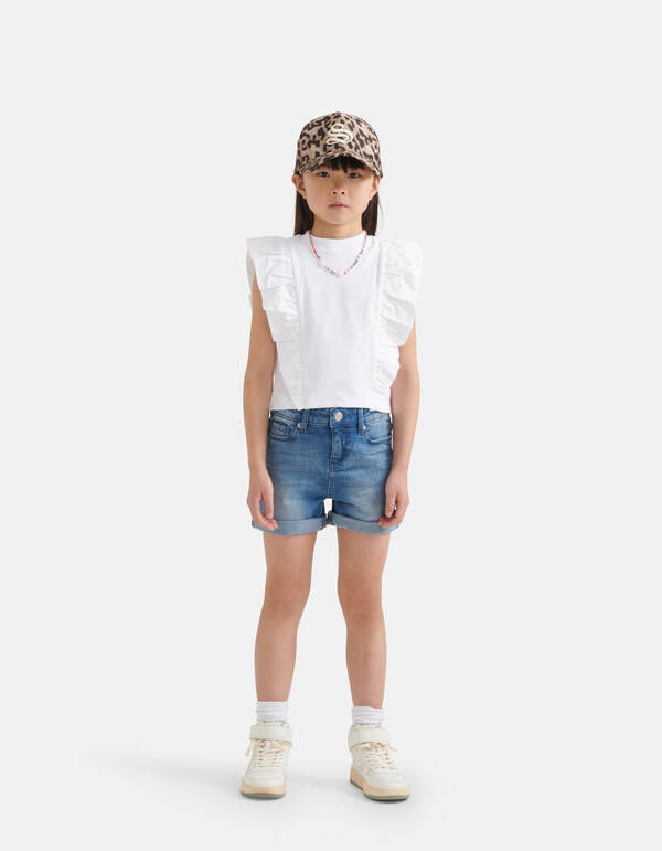 Denim Short Mediumstone SHOEBY GIRLS