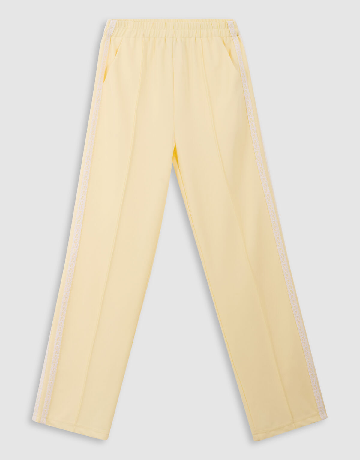 Sportliche Weite-Hosen Hellgelb SHOEBY GIRLS