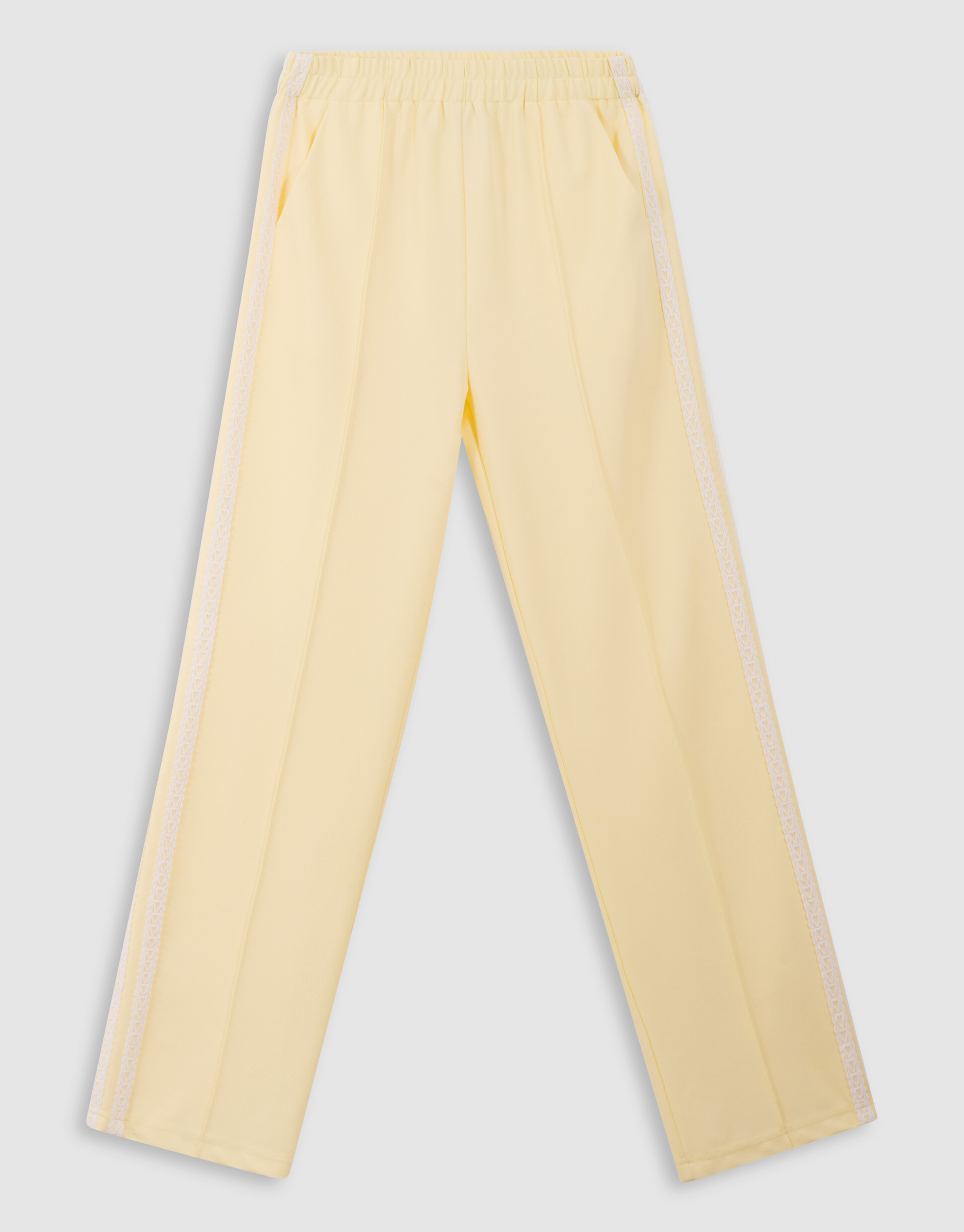 Sportliche Weite-Hosen Hellgelb SHOEBY GIRLS