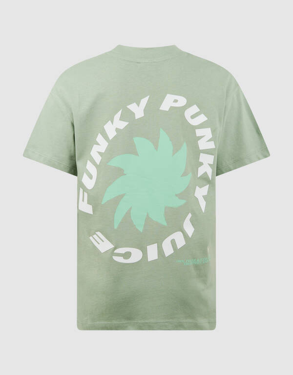 Funky Artwork T-Shirt Gr&uuml;n SHOEBY BOYS